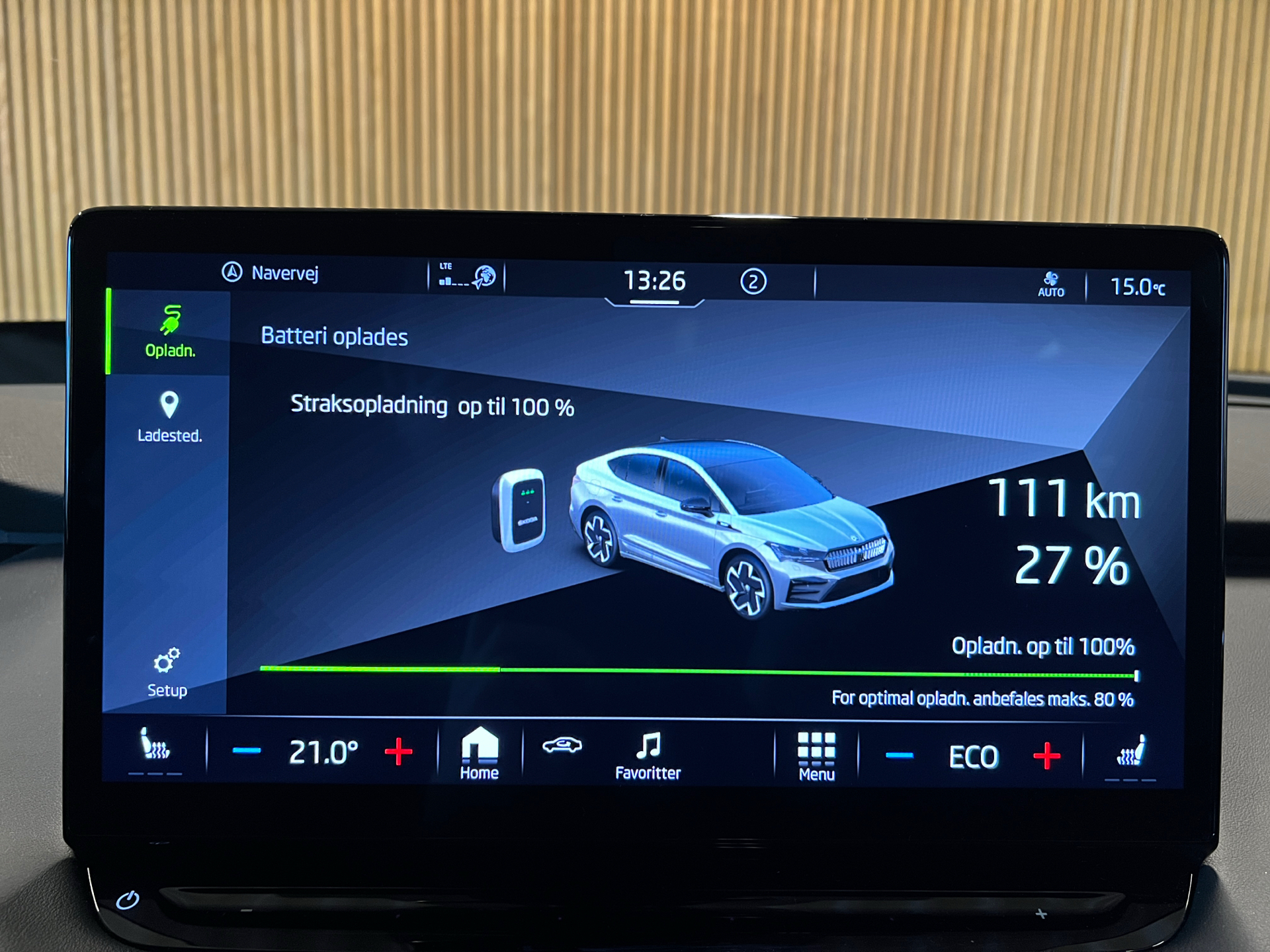 Billede af Skoda Enyaq Coupe iV RS 4x4 299HK 5d Aut.