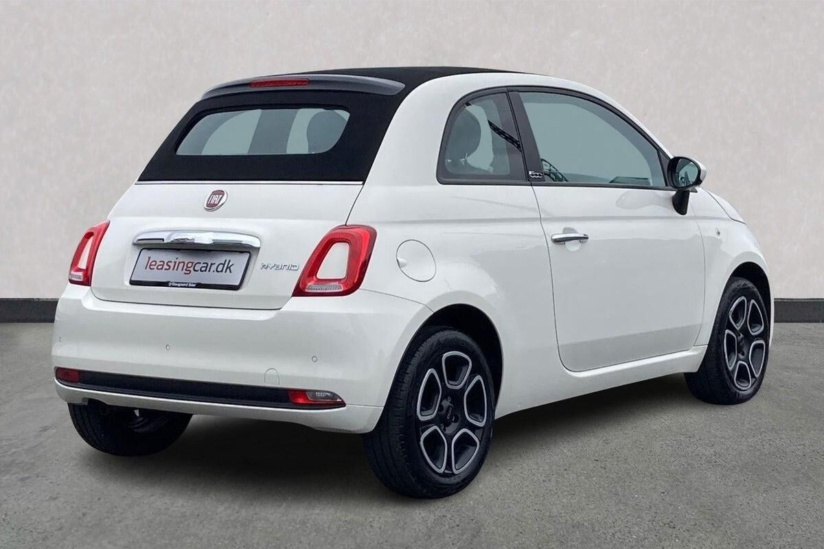 Billede af Fiat 500C 1,0 Mild hybrid Club 70HK Cabr. 6g