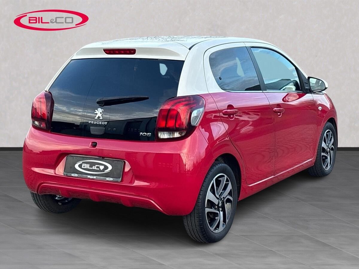 Billede af Peugeot 108 1,0 e-Vti White Edition 69HK 5d