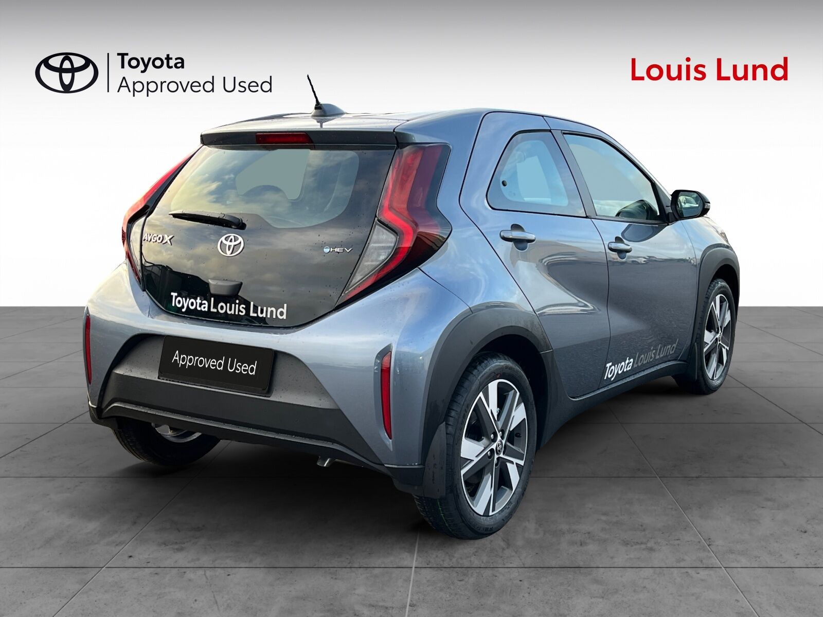 Billede af Toyota Aygo X 1,5 Hybrid Play Comfort CVT 116HK 5d Aut.