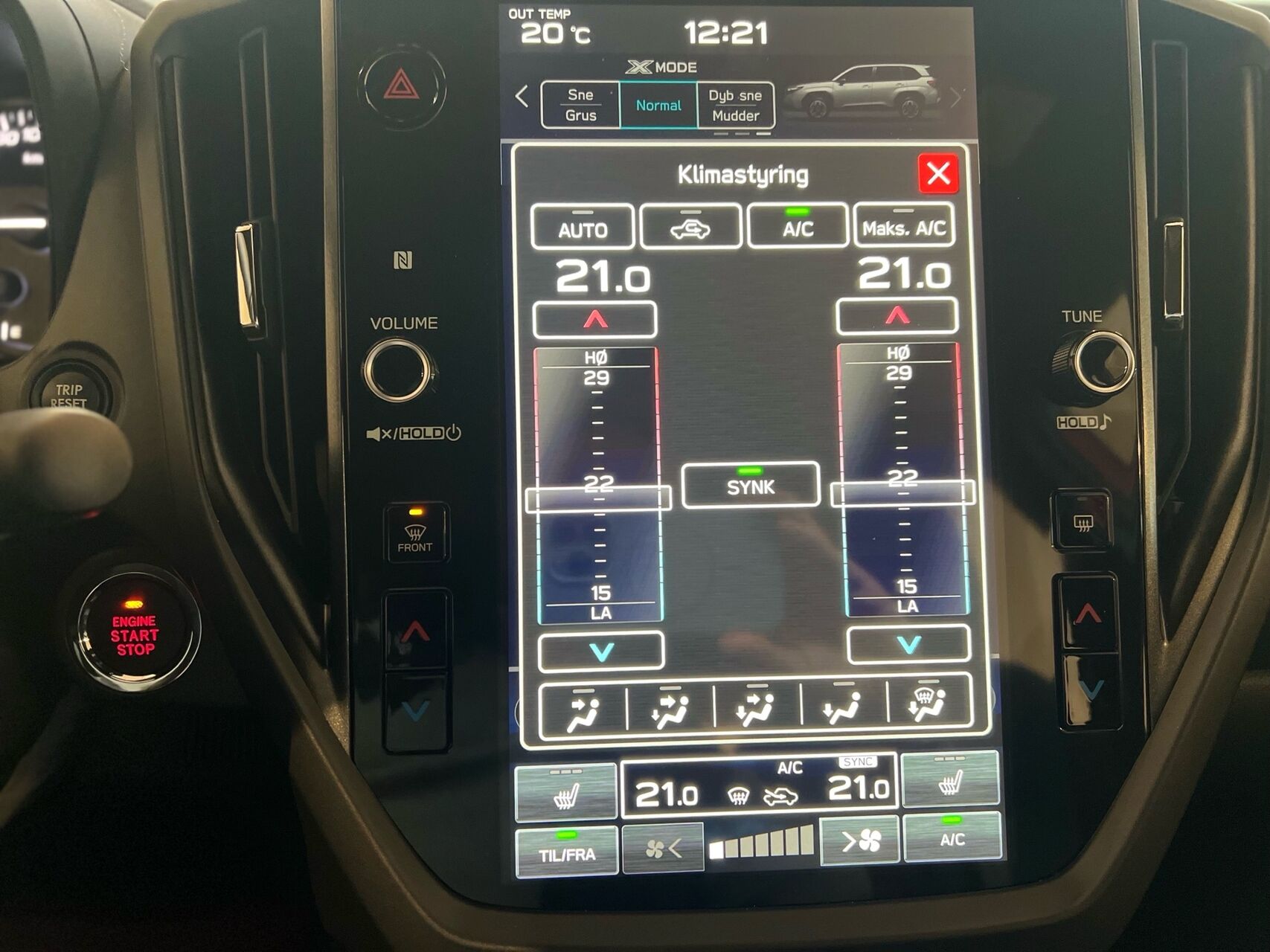 Billede af Subaru Forester 2,0 e-Boxer  Mild hybrid Adventure AWD Lineartronic 136HK 5d Aut.