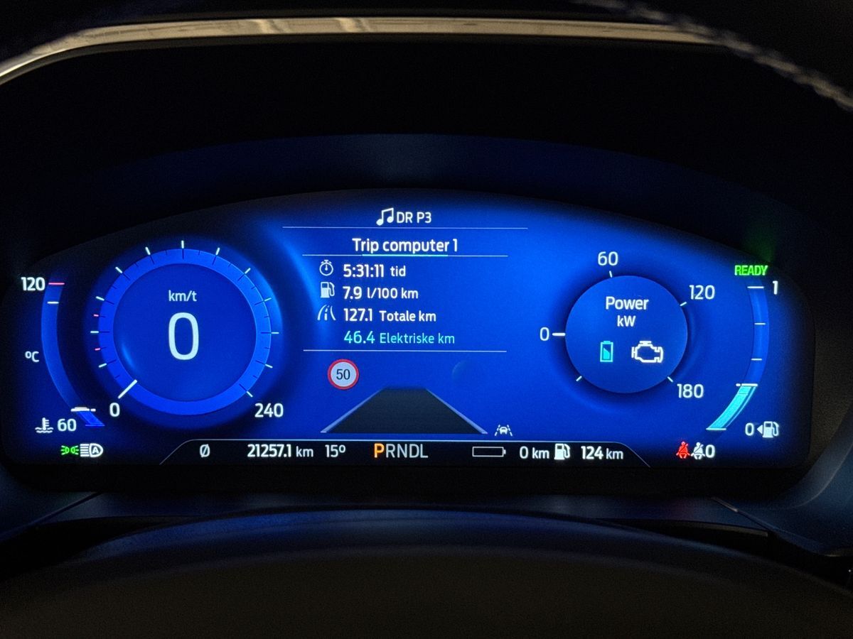 Billede af Ford Kuga 2,5 Plugin-hybrid Vignale CVT 225HK 5d Trinl. Gear