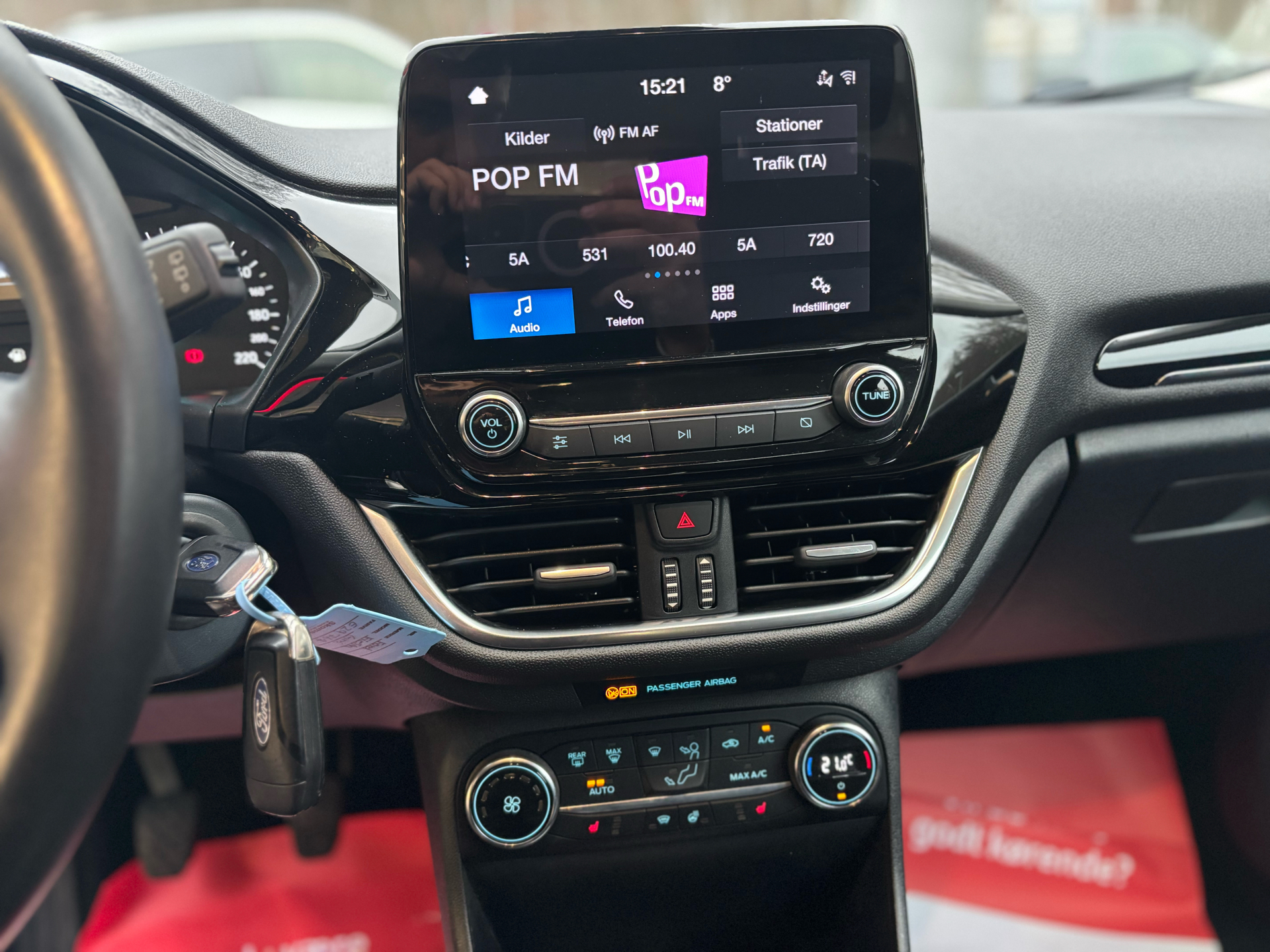 Billede af Ford Fiesta 1,0 EcoBoost Hybrid Titanium 125HK 5d