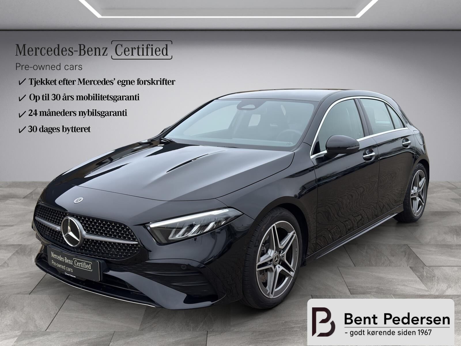 Billede af Mercedes-Benz A220 d 2,0 D 8G-DCT 190HK 5d 8g Aut.