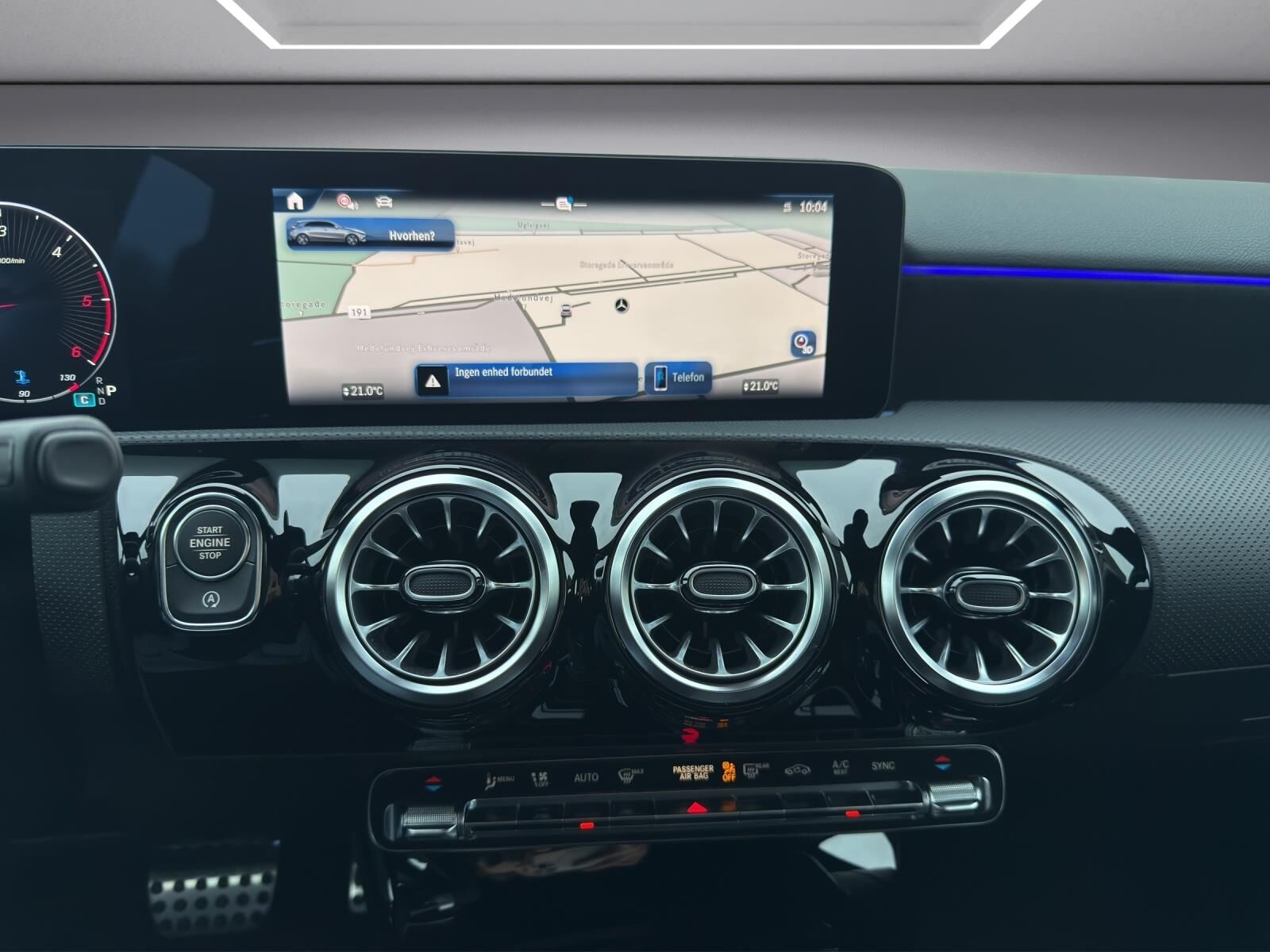 Billede af Mercedes-Benz A220 d 2,0 D 8G-DCT 190HK 5d 8g Aut.