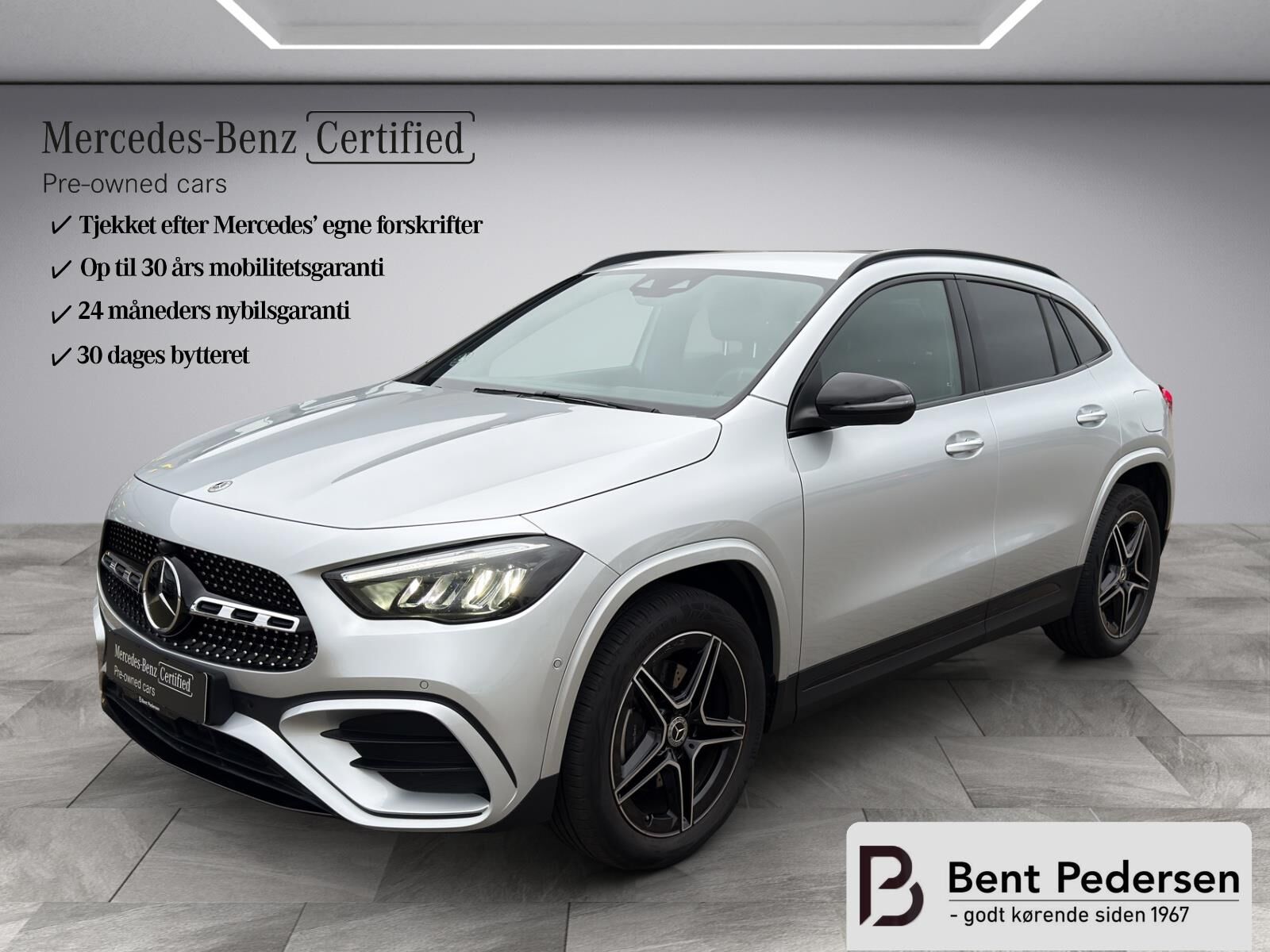 Billede af Mercedes-Benz GLA250 e 1,3 Plugin-hybrid AMG Premium 8G-DCT 218HK 5d 8g Aut.
