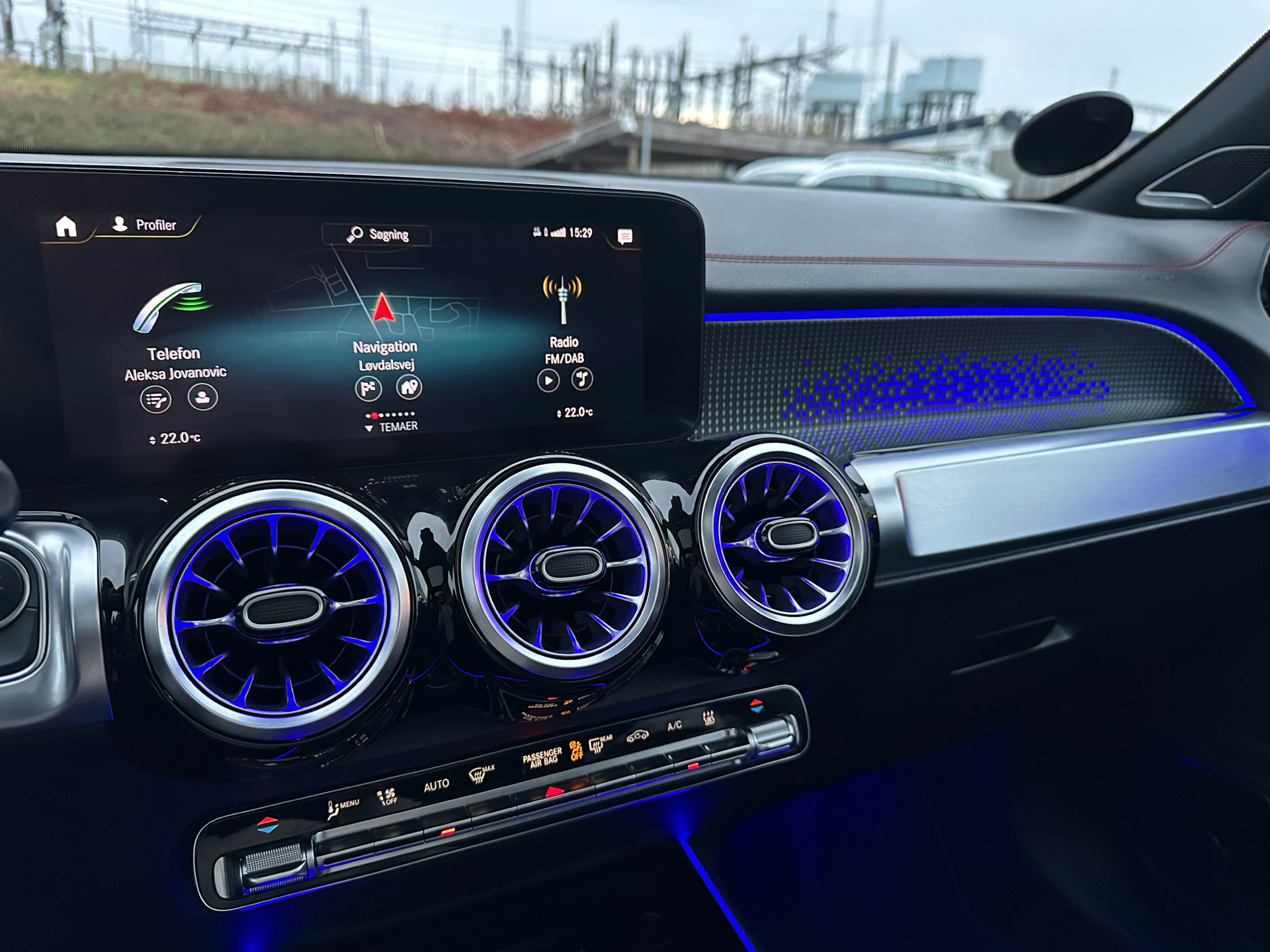 Billede af Mercedes-Benz EQB 350 7 pers. EL AMG Premium Plus 4Matic 292HK 5d Aut. 