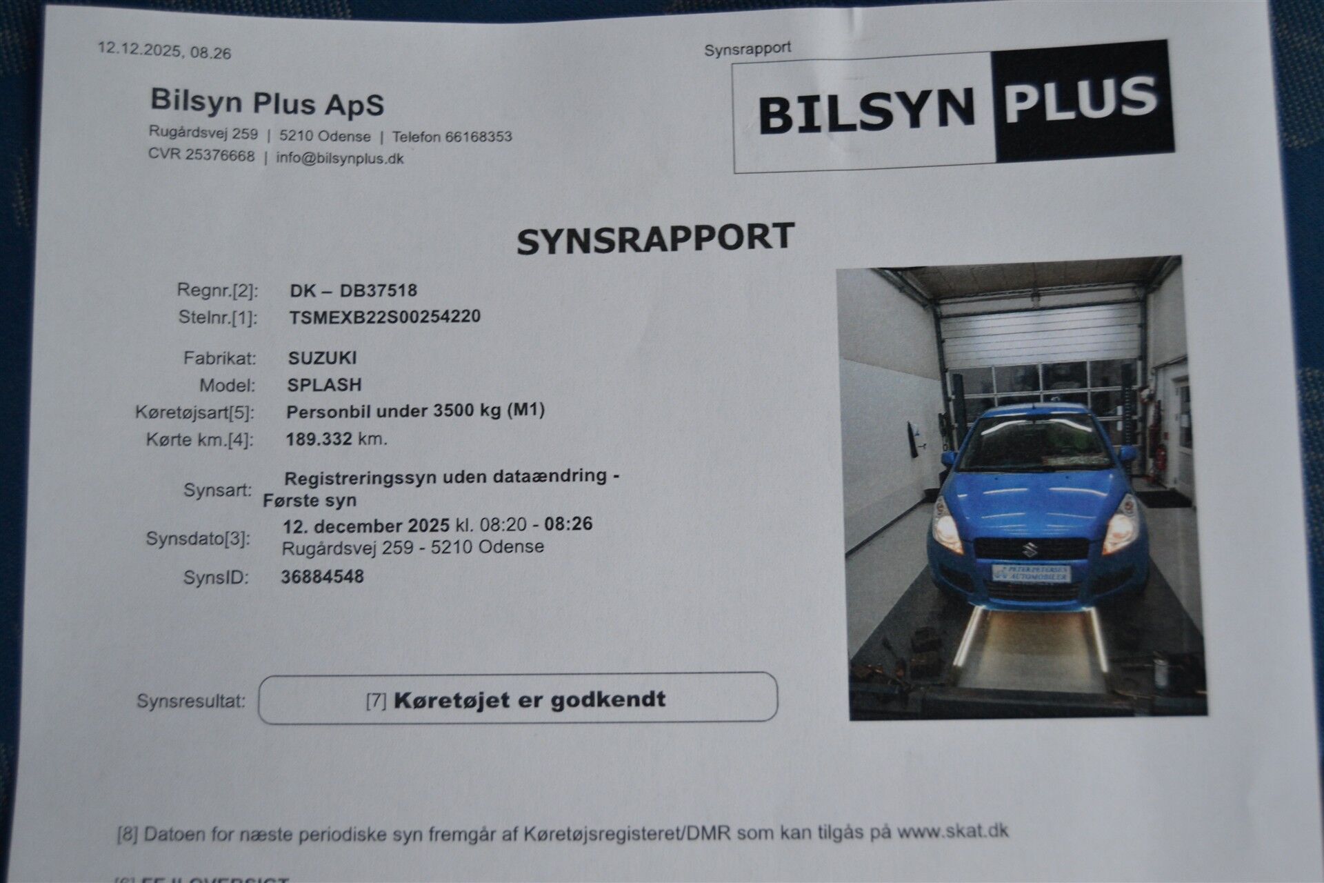 Billede af Suzuki Splash 1,0 GL 65HK 5d