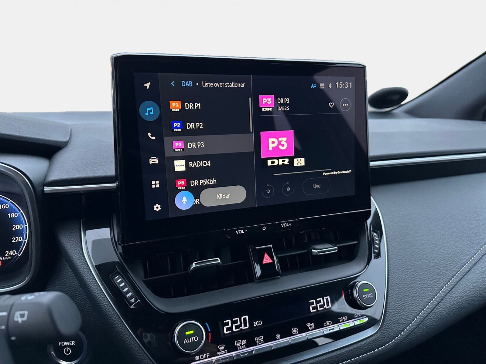 Billede af Toyota Corolla Touring Sports 1,8 Hybrid Active Safety Pack E-CVT 140HK Stc Trinl. Gear