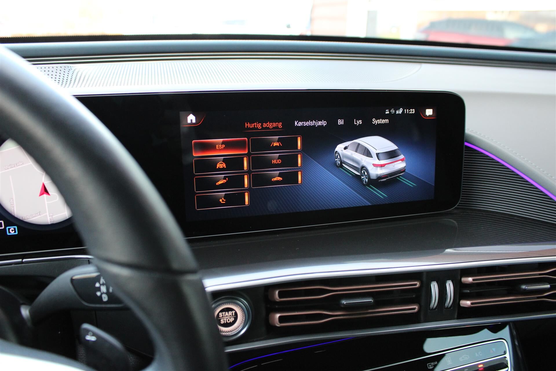 Billede af Mercedes-Benz EQC 400 EL Premium Plus 4Matic 408HK 5d Aut.