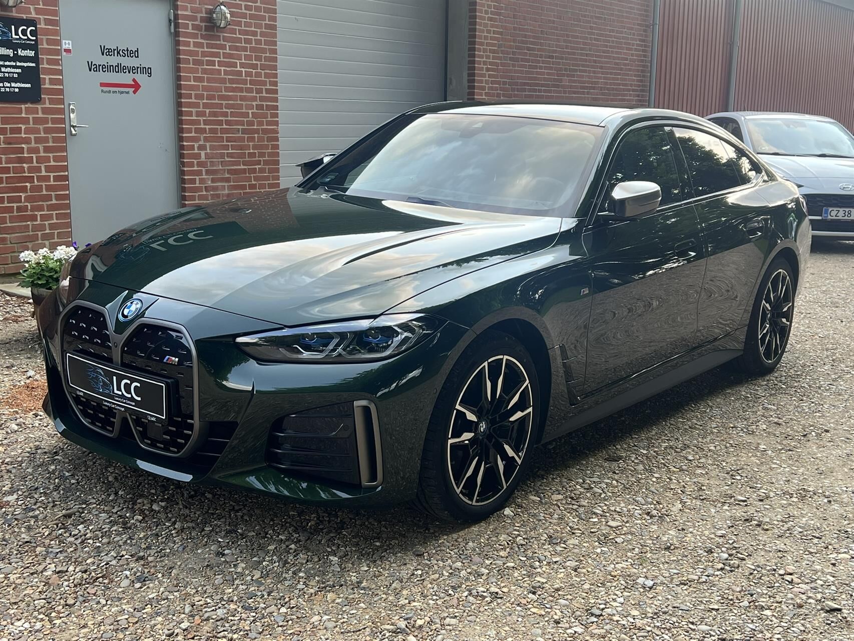 Billede af BMW i4 M50 Gran Coupé EL Fully Charged XDrive 544HK 5d Aut.