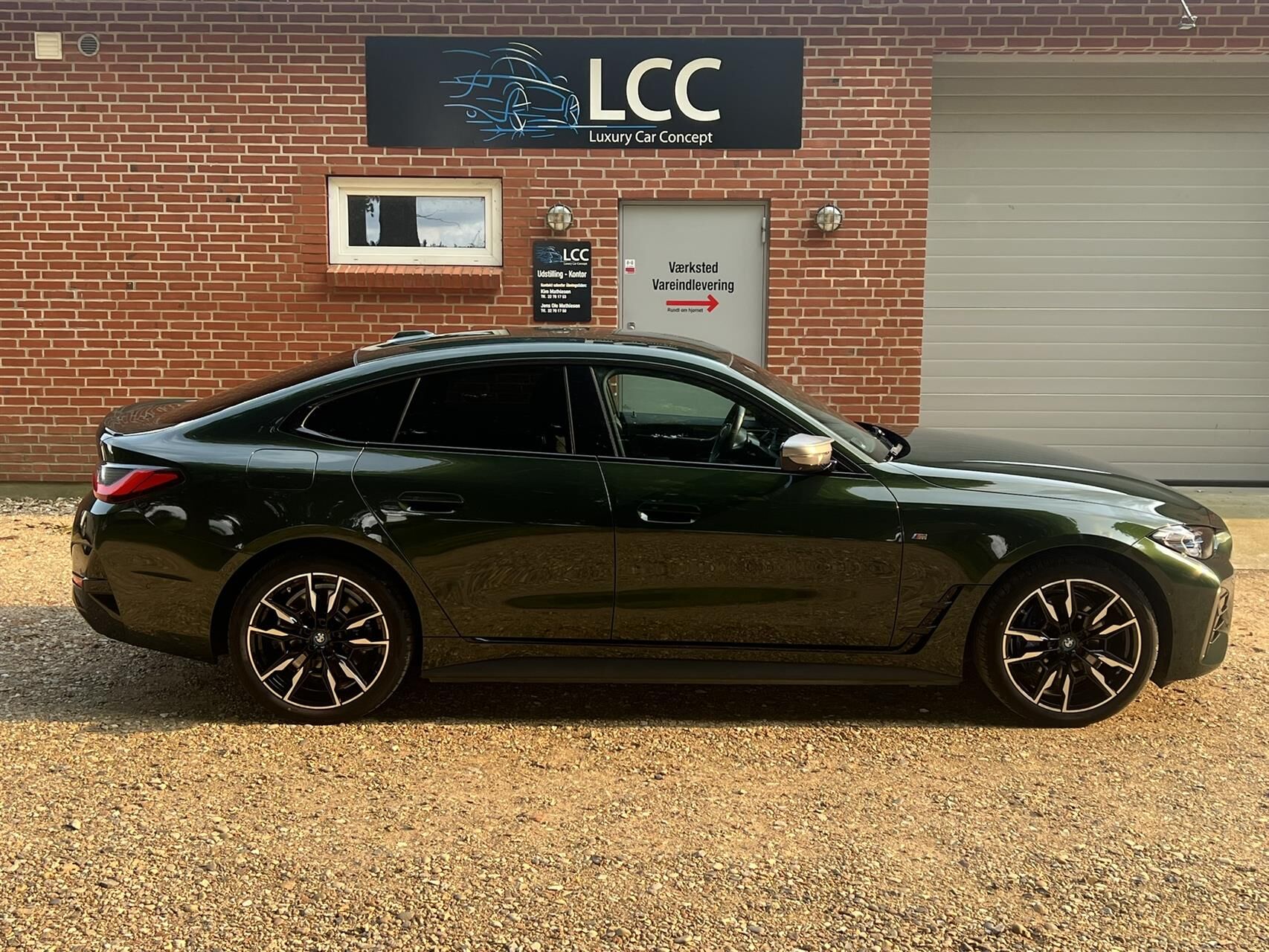 Billede af BMW i4 M50 Gran Coupé EL Fully Charged XDrive 544HK 5d Aut.