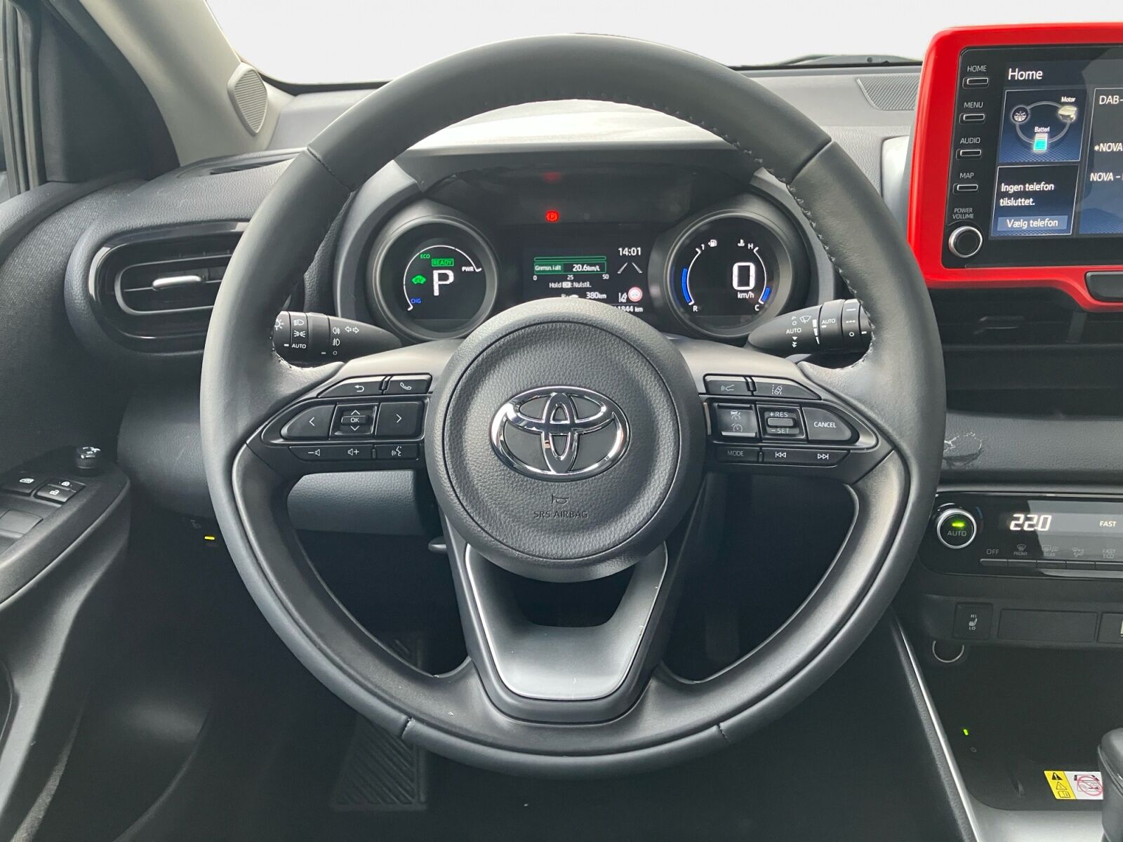 Billede af Toyota Yaris 1,5 Hybrid Active Technology Plus Design 116HK 5d Trinl. Gear