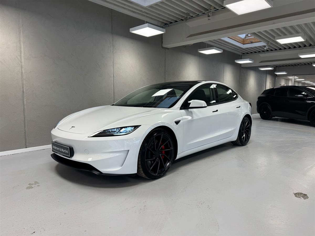 Tesla Model 3 EL Performance AWD 460HK Aut. på lager