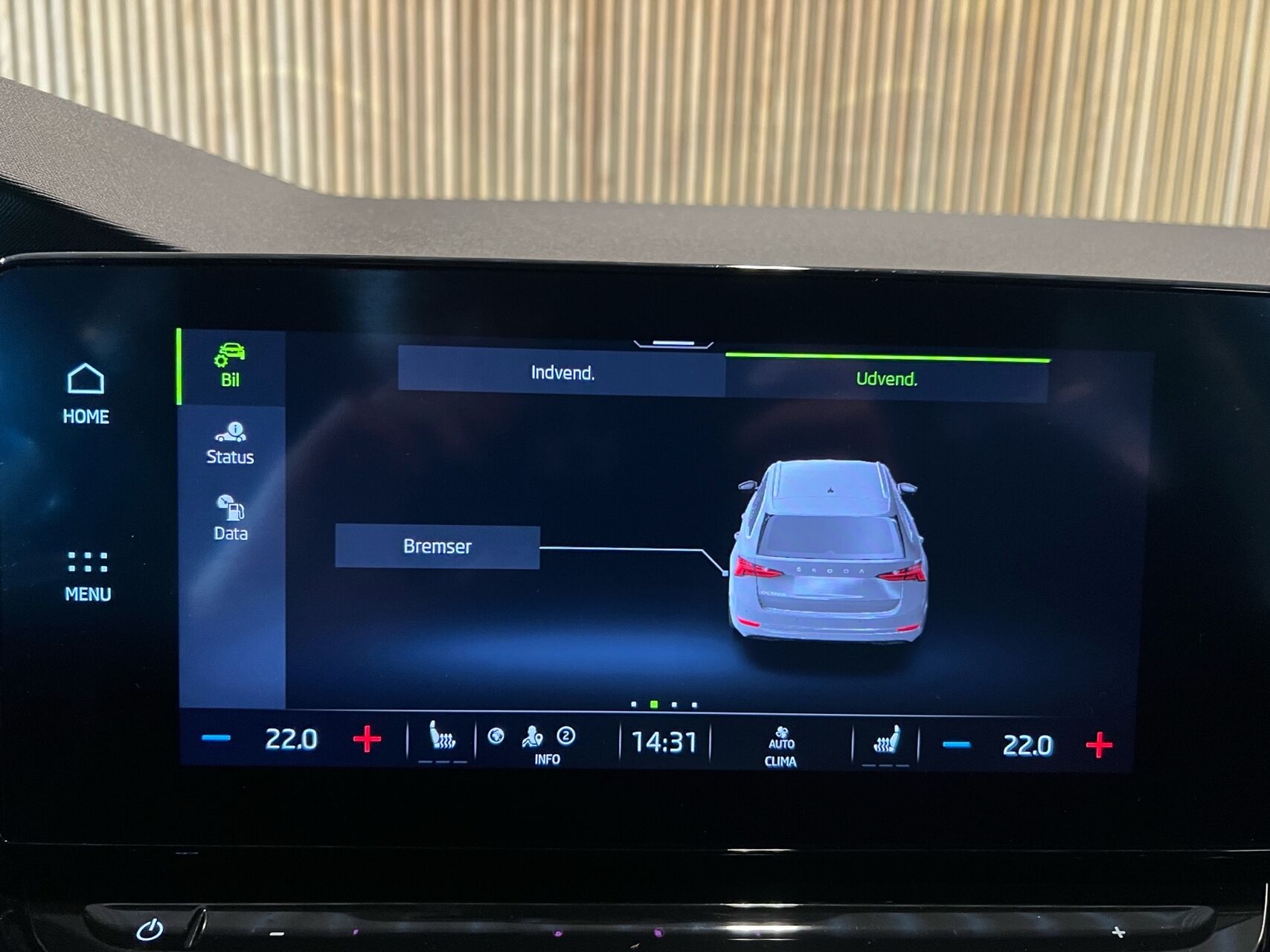 Billede af Skoda Octavia Combi 1,5 eTSI  Mild hybrid Style DSG 150HK Stc 7g Aut.