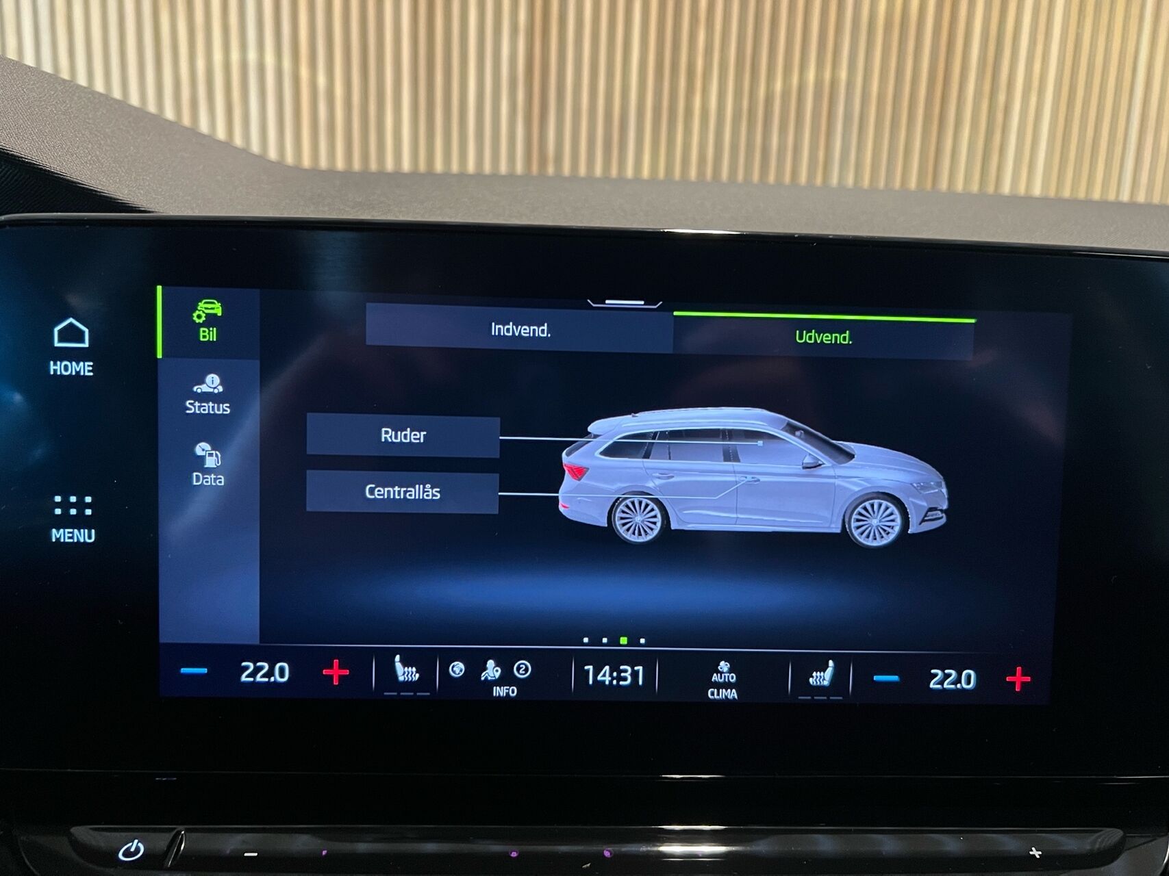 Billede af Skoda Octavia Combi 1,5 eTSI  Mild hybrid Style DSG 150HK Stc 7g Aut.