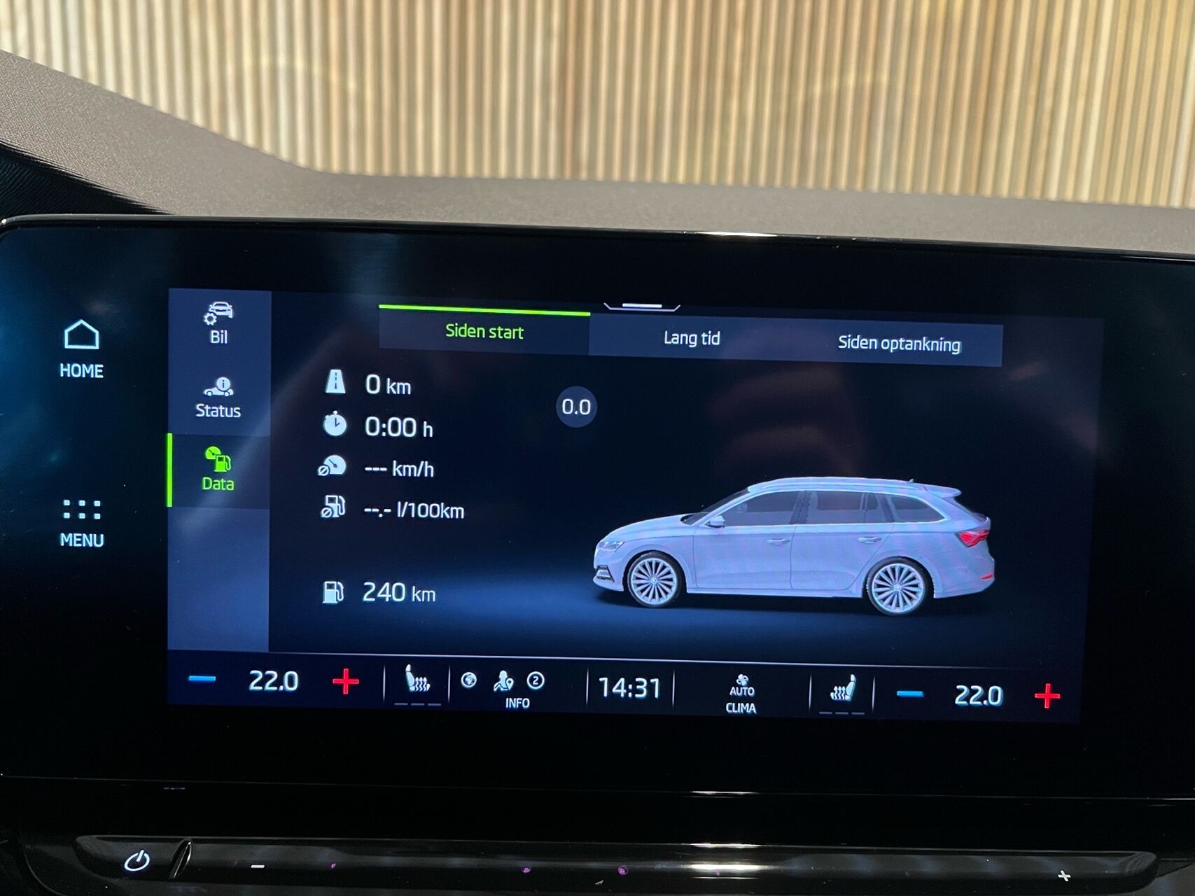 Billede af Skoda Octavia Combi 1,5 eTSI  Mild hybrid Style DSG 150HK Stc 7g Aut.