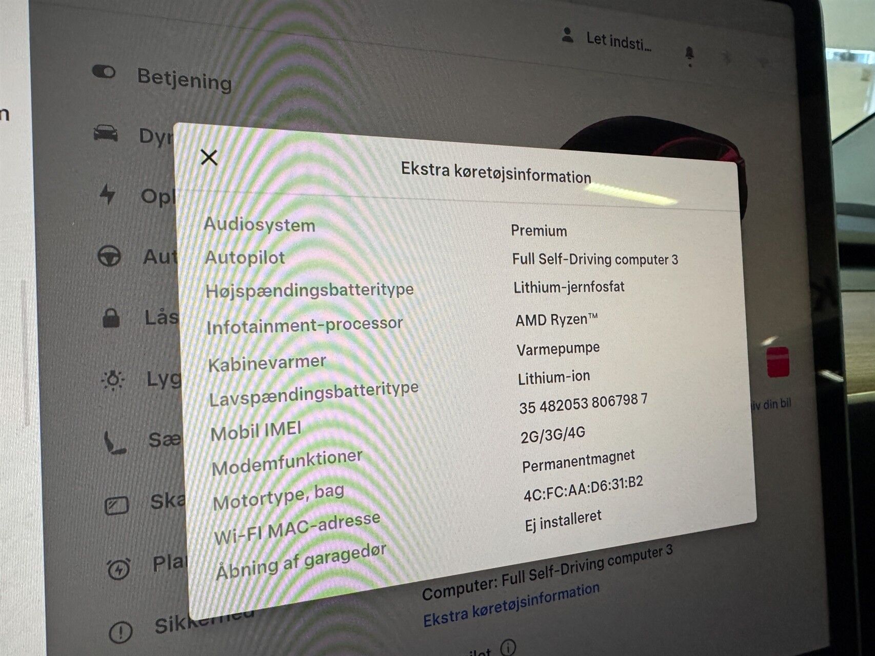 Billede af Tesla Model Y EL RWD 299HK 5d Aut.
