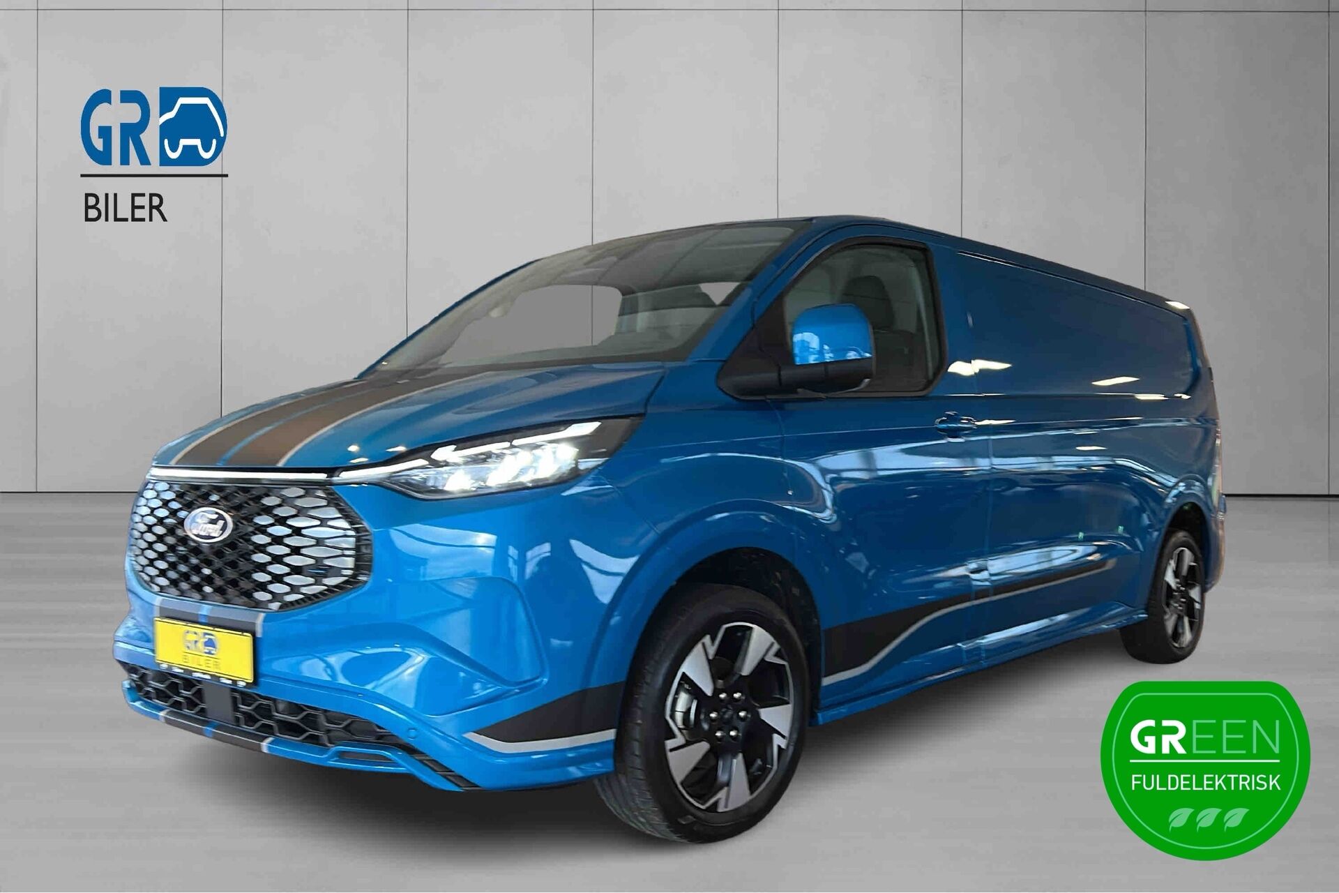 Billede af Ford E-Transit Custom 340 L2H1 EL Sport 218HK Van Aut.