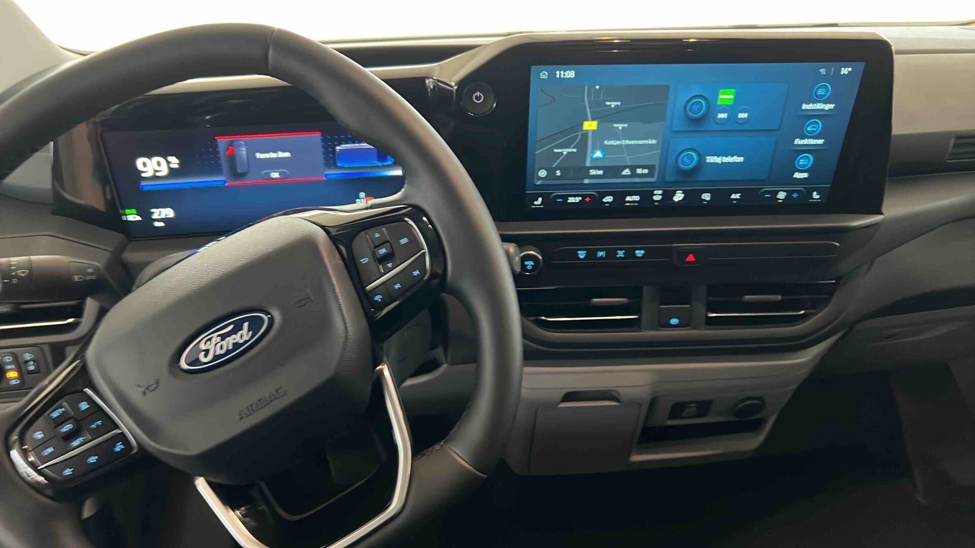 Billede af Ford E-Transit Custom 340 L2H1 EL Limited 218HK Van Aut.