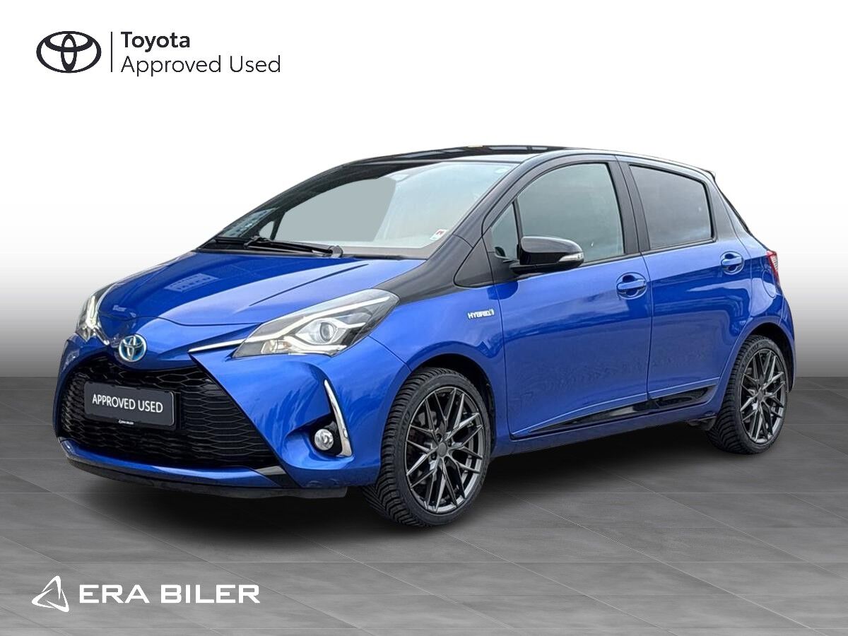 Billede af Toyota Yaris 1,5 Hybrid Flavour BLÅ E-CVT 100HK 5d Trinl. Gear