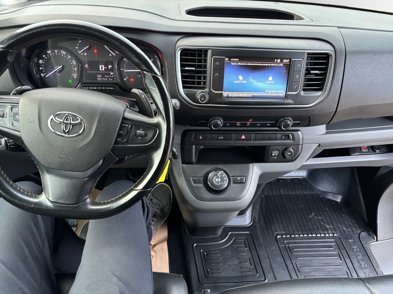 Billede af Toyota Proace Long 2,0 D Comfort Master Dobbelt skydedør, Dob. Bagdør 177HK Van 8g Aut.