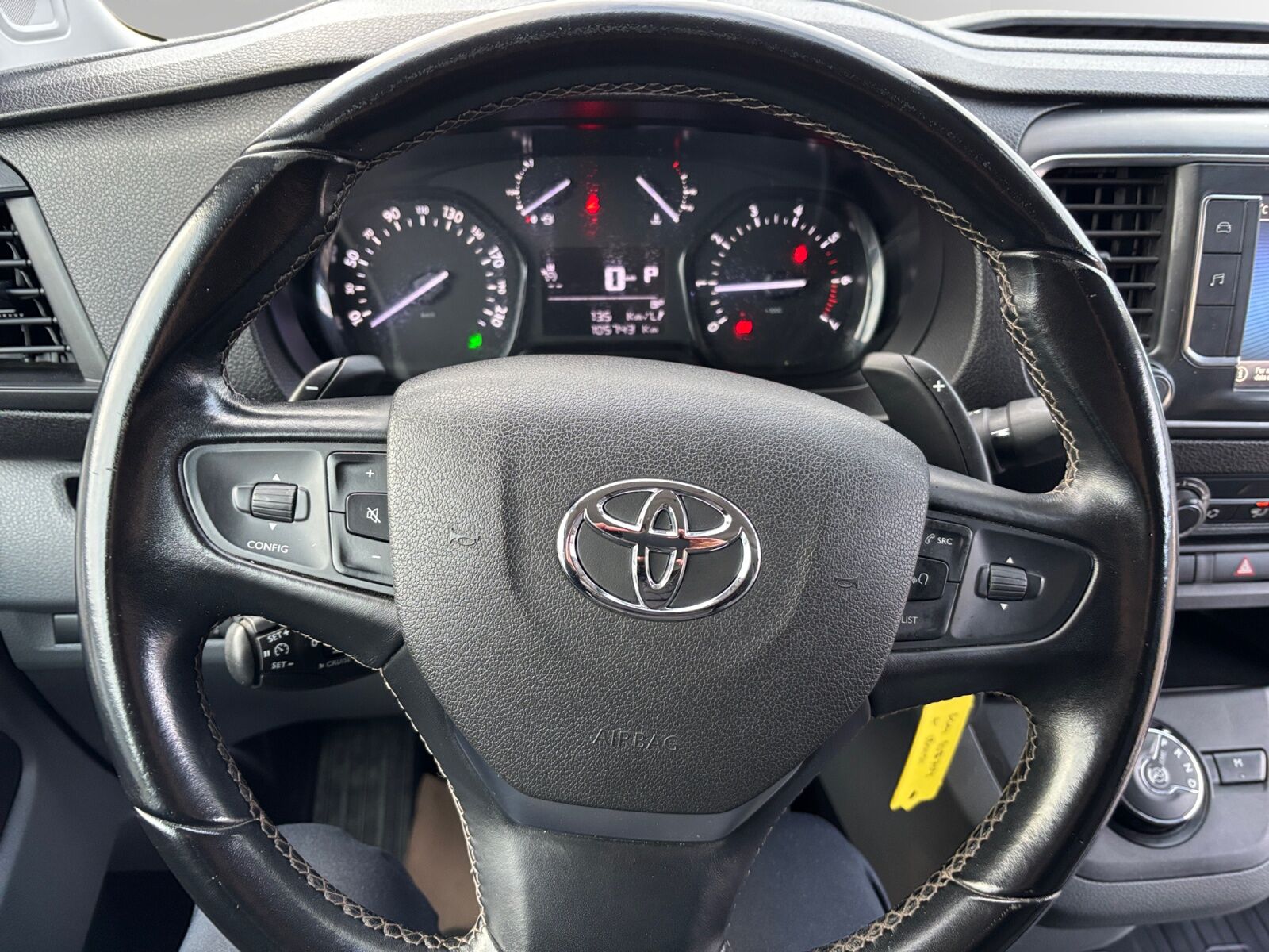 Billede af Toyota Proace Long 2,0 D Comfort Master Dobbelt skydedør, Dob. Bagdør 177HK Van 8g Aut.