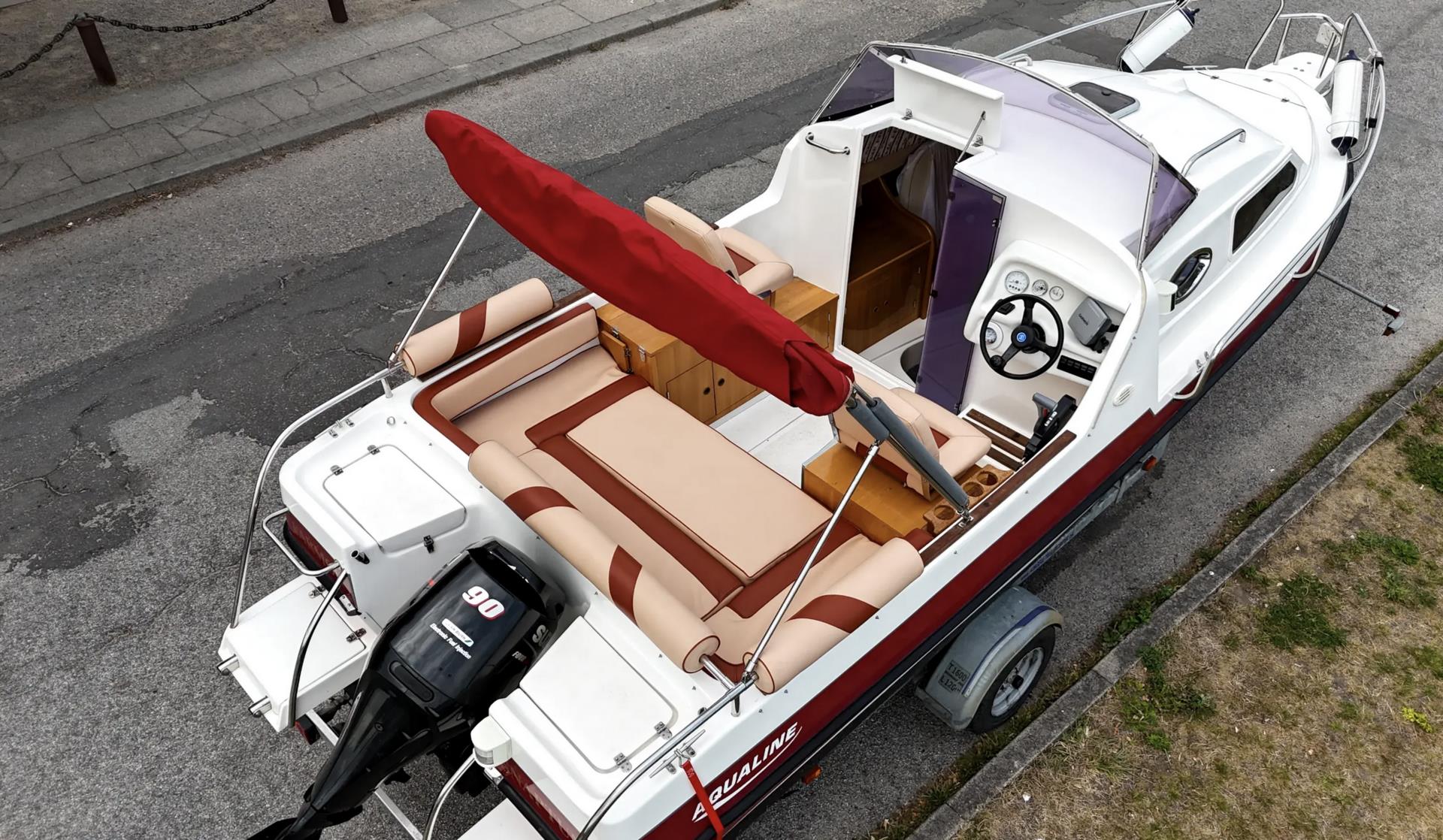 Billede af Aqualine 640 Suzuki Four Stroke 90 hk