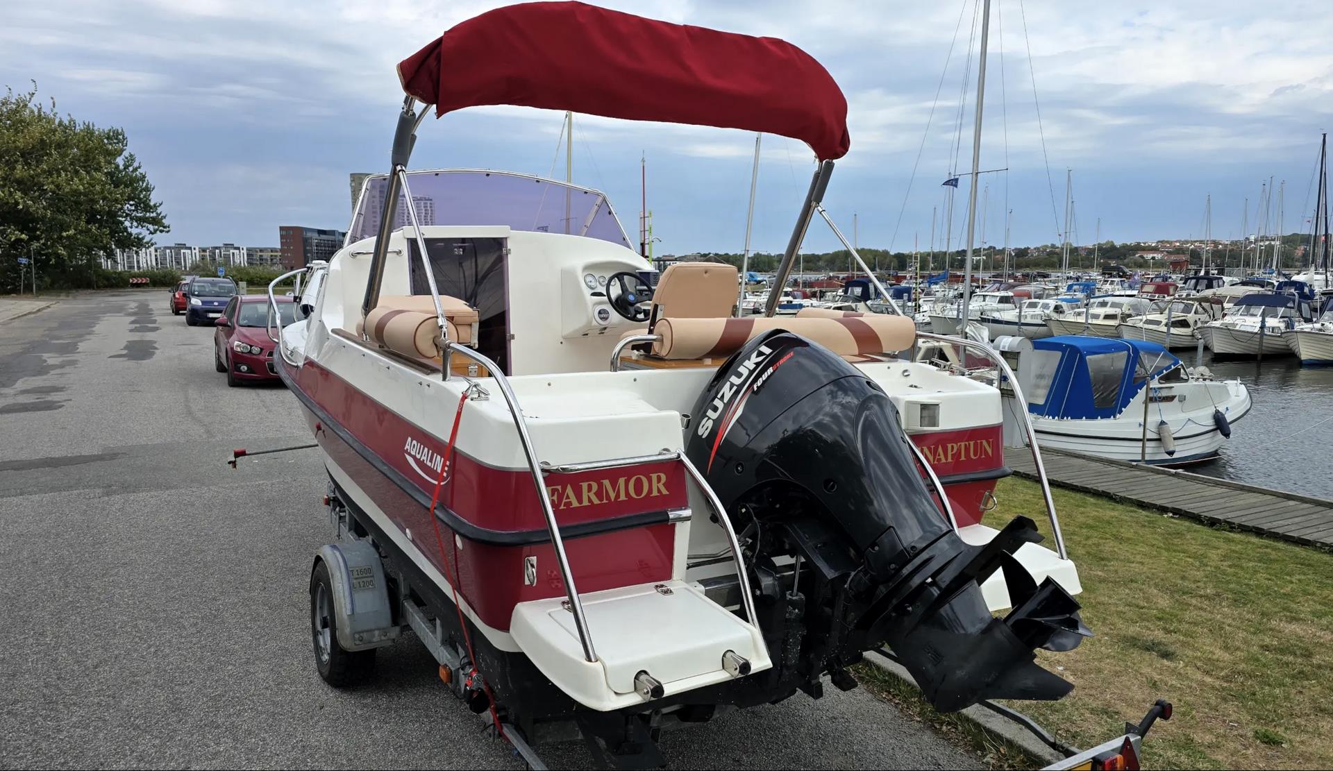 Billede af Aqualine 640 Suzuki Four Stroke 90 hk