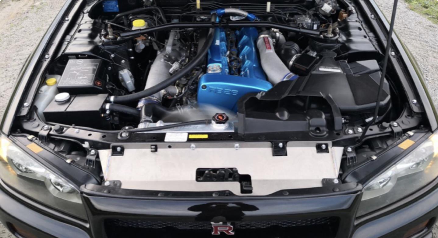 Billede af Nissan Skyline R34 2,6 GTR 4x4 280HK 2d 6g