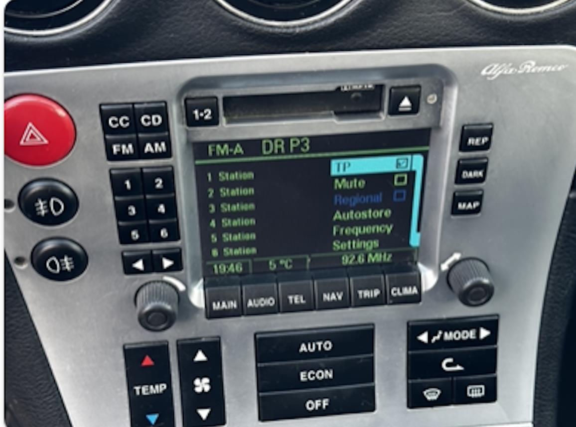 Billede af Alfa Romeo 166 2,5 V6 24V 188HK 6g