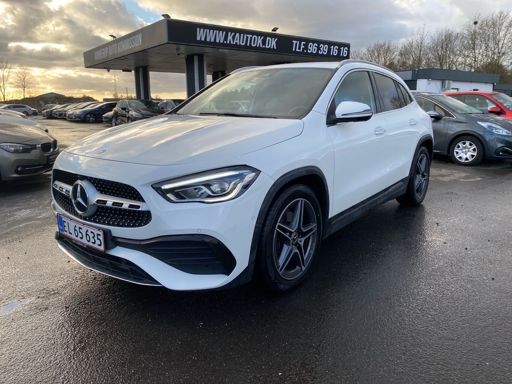 Billede af Mercedes-Benz GLA200 d 2,0 CDI AMG Line 8G-DCT 150HK 5d 8g Aut.