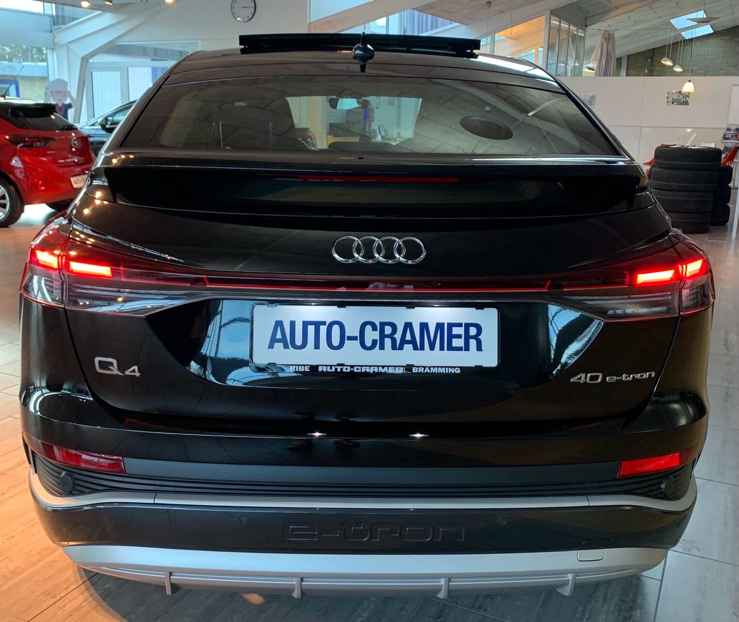 Billede af Audi Q4 Sportback 40 E-tron S Line 204HK 5d Aut.