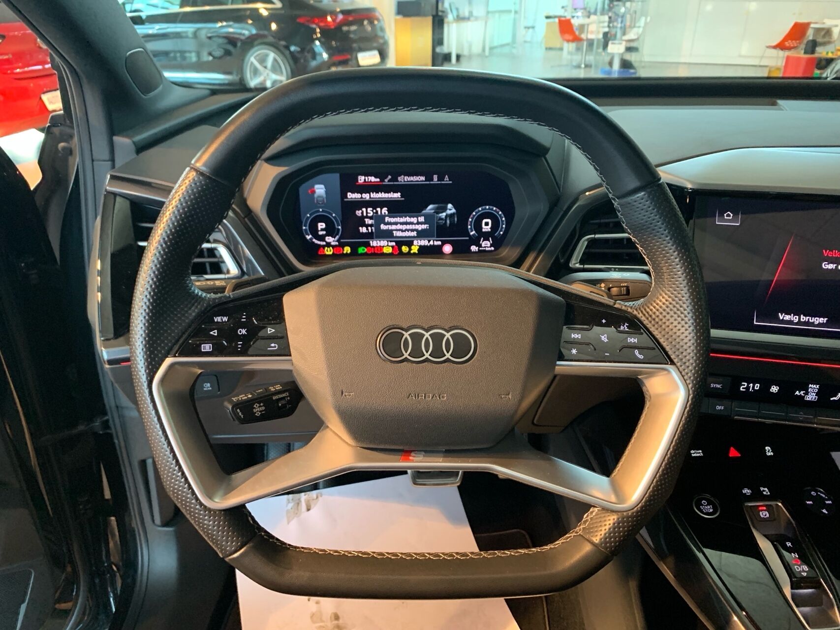 Billede af Audi Q4 Sportback 40 E-tron S Line 204HK 5d Aut.