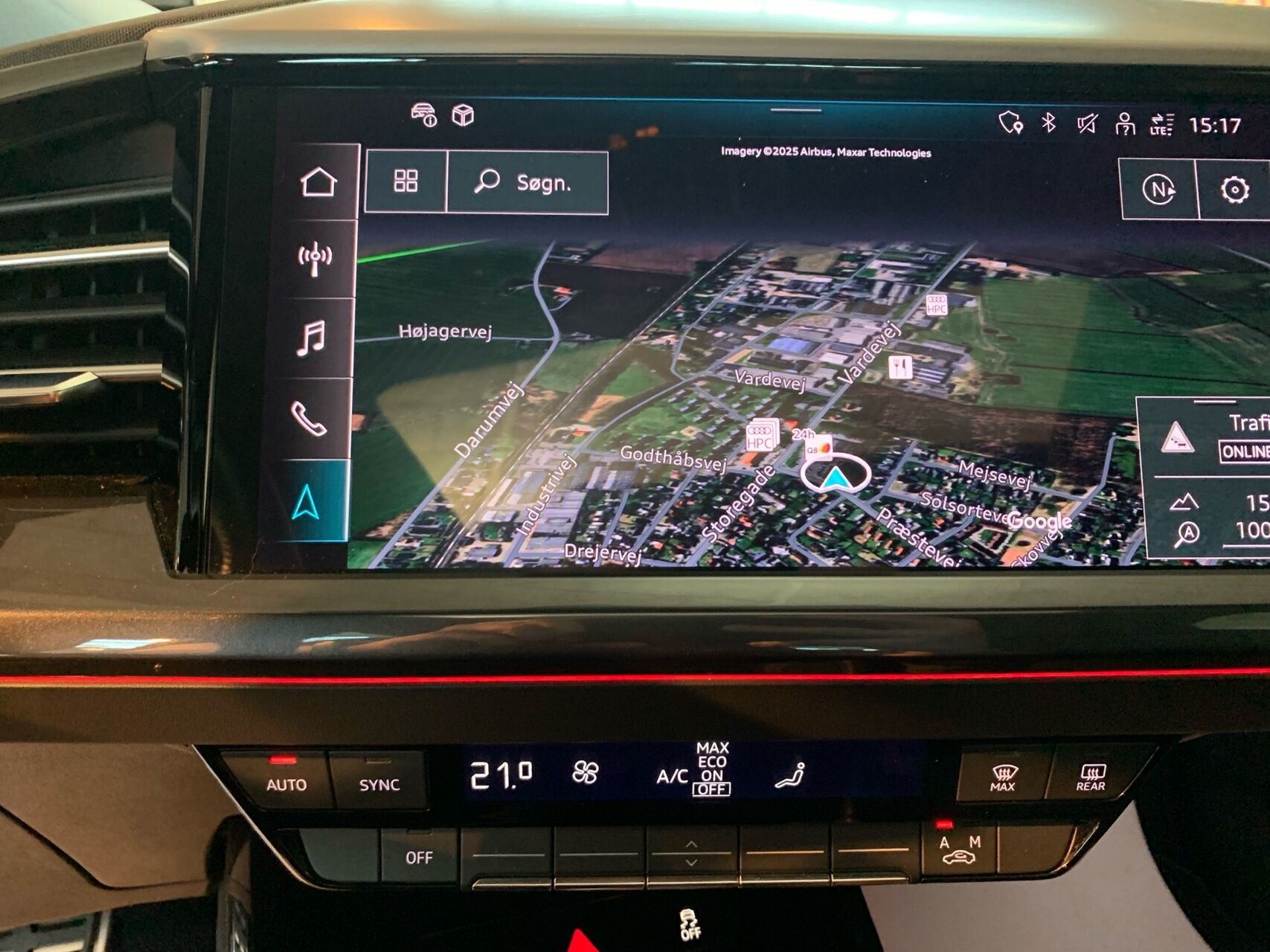 Billede af Audi Q4 Sportback 40 E-tron S Line 204HK 5d Aut.