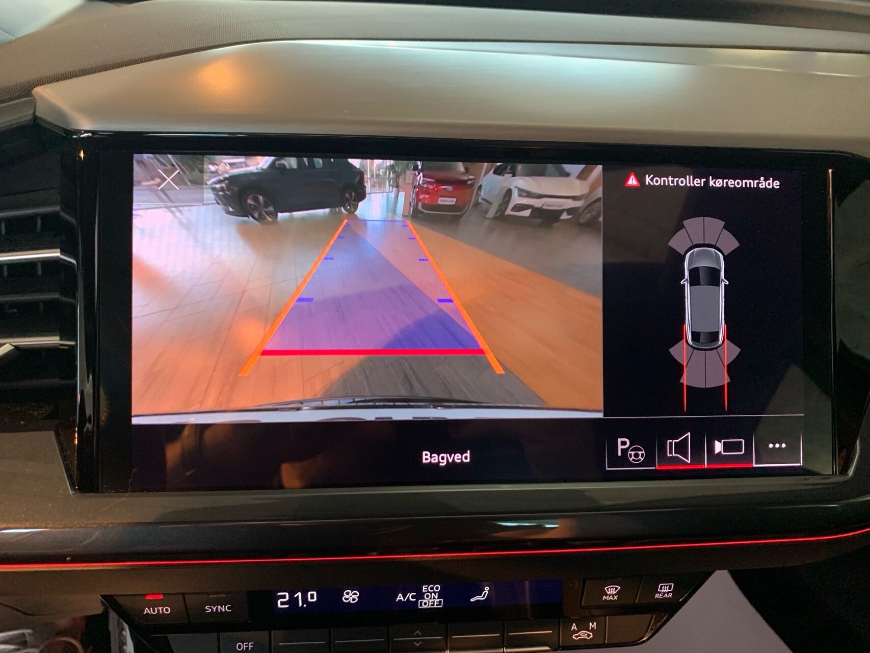 Billede af Audi Q4 Sportback 40 E-tron S Line 204HK 5d Aut.