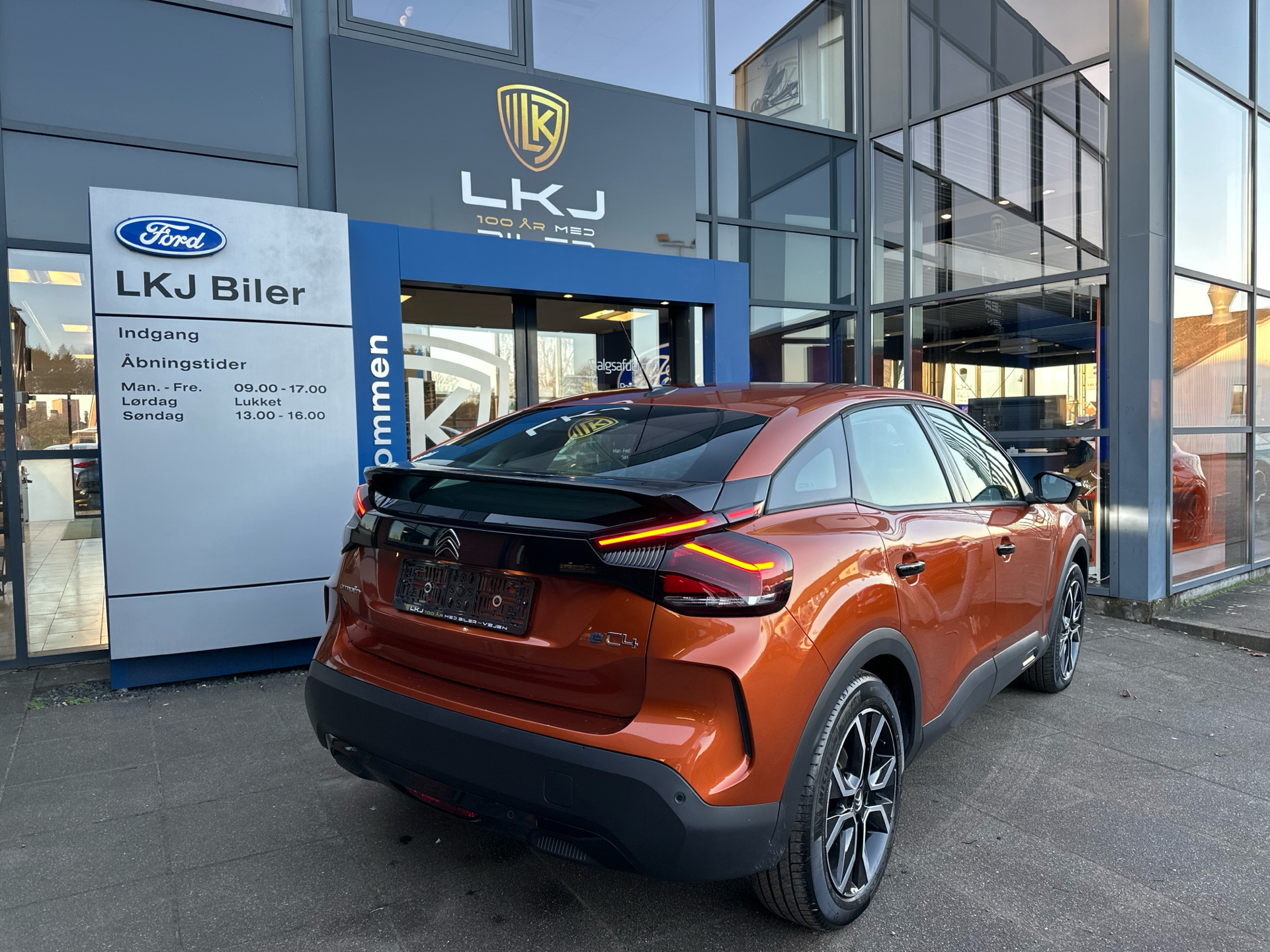 Billede af Citroën e-C4 EL Feel 136HK 5d Aut.