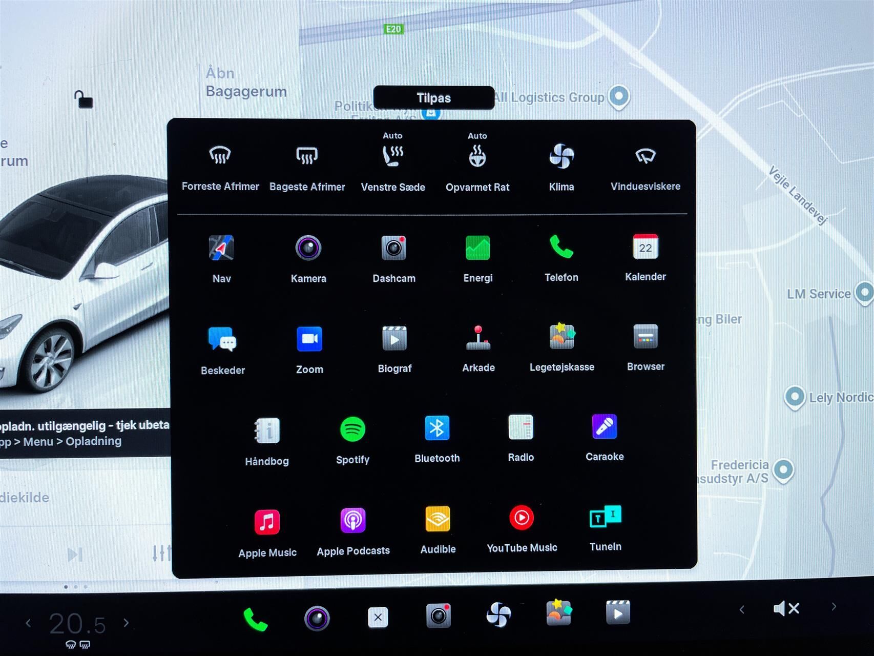 Billede af Tesla Model Y EL RWD 299HK 5d Aut.