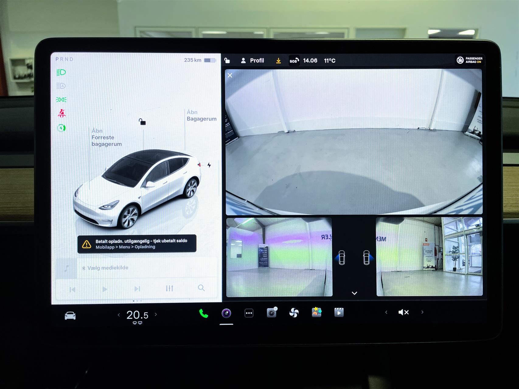 Billede af Tesla Model Y EL RWD 299HK 5d Aut.