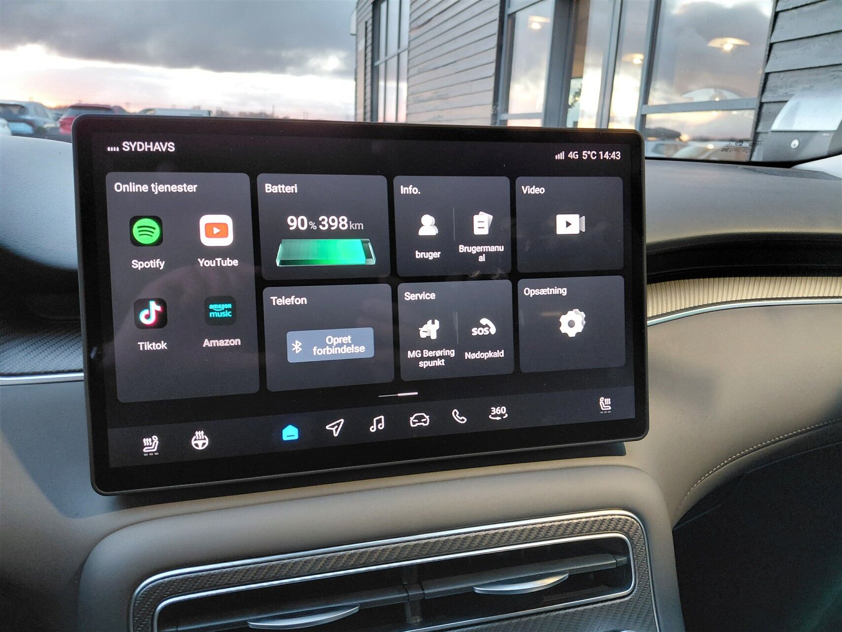 Billede af MG MGS6 Electric EL Performance Luxury 362HK 5d Aut.