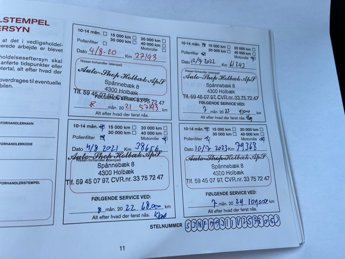 Billede af Nissan Qashqai 1,5 DCi Tekna NNC Display DCT 115HK 5d 7g Aut.