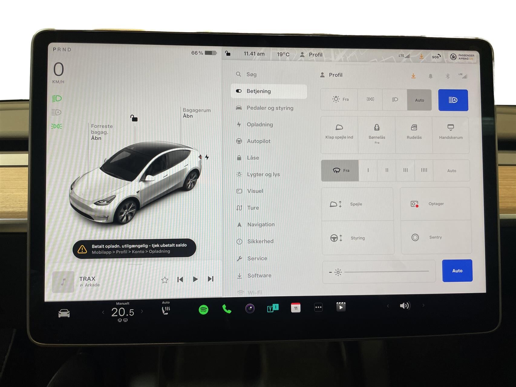 Billede af Tesla Model Y EL RWD 299HK 5d Aut.