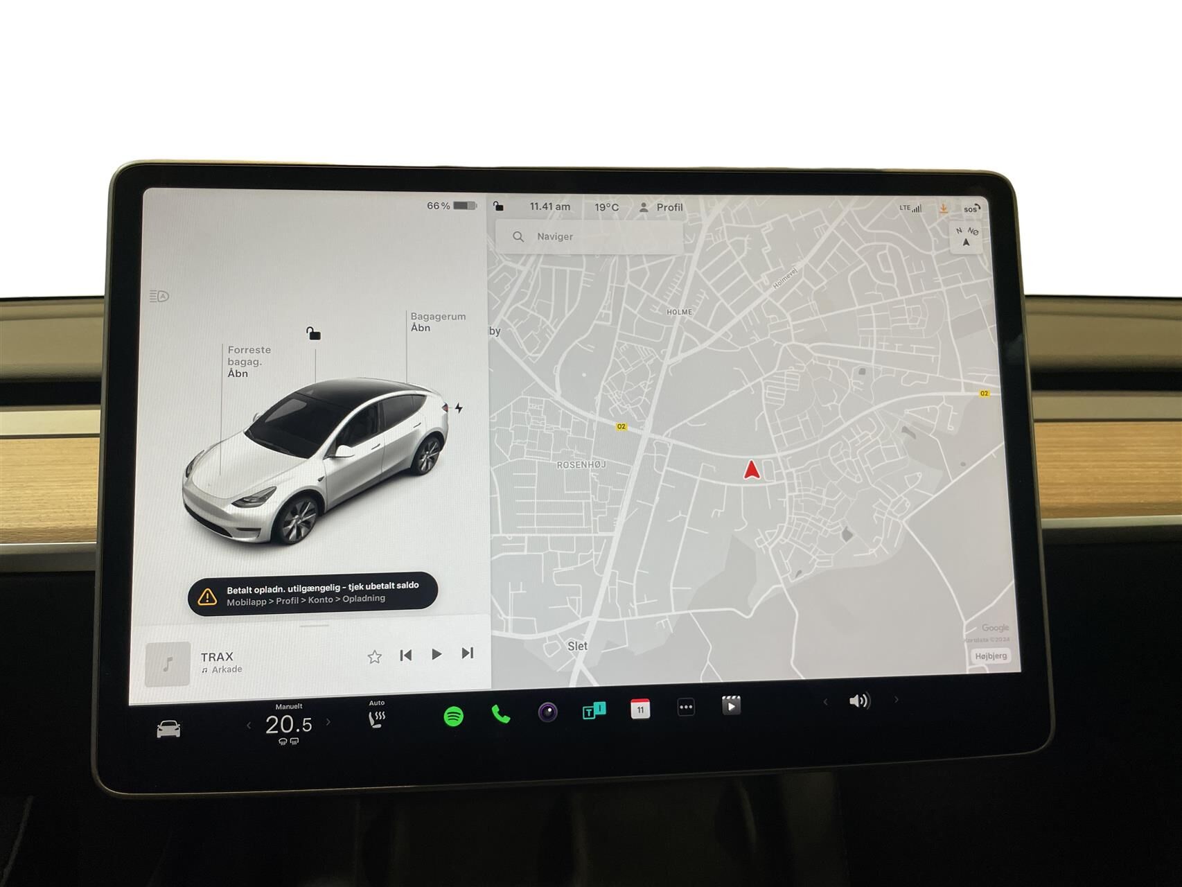 Billede af Tesla Model Y EL RWD 299HK 5d Aut.