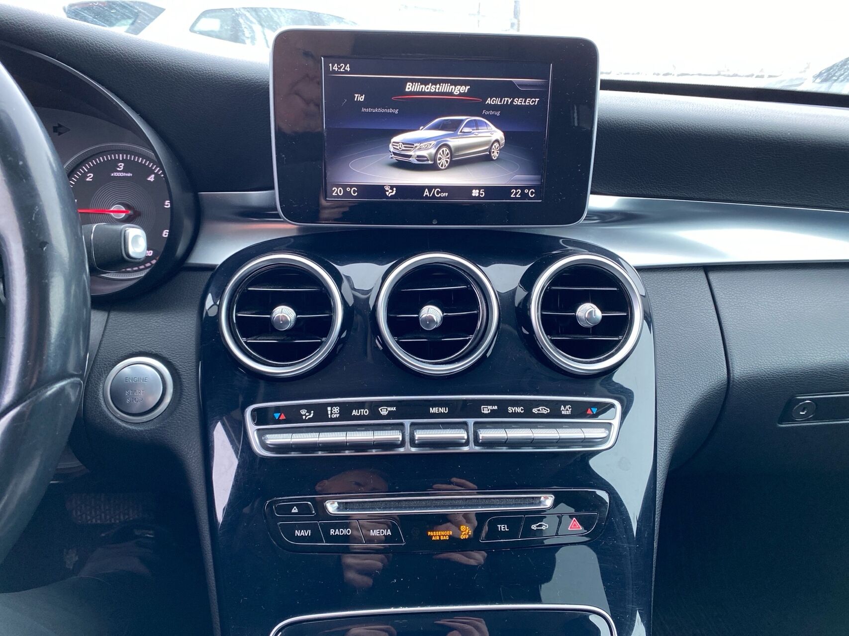 Billede af Mercedes-Benz C220 d 2,1 D Business 7G-Tronic Plus 170HK Aut.