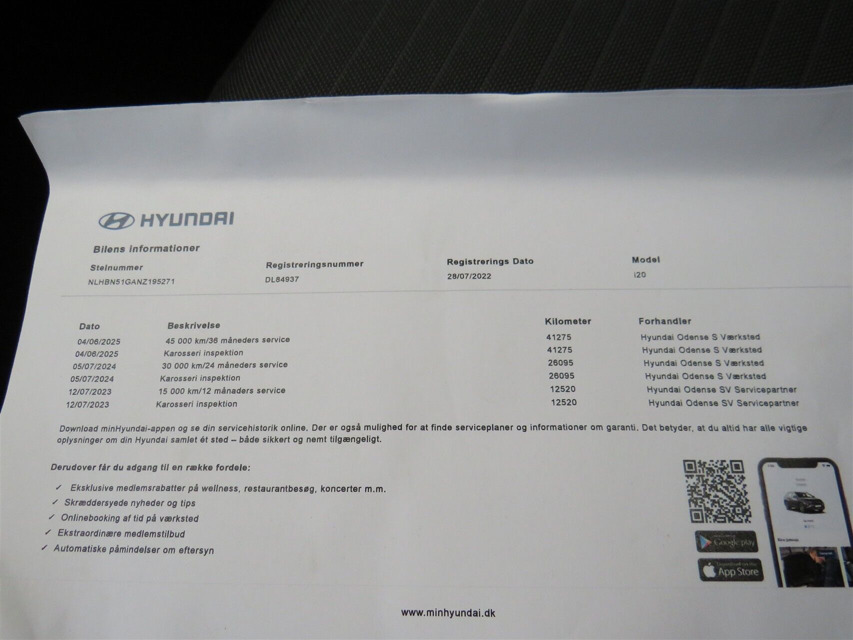 Billede af Hyundai i20 1,0 T-GDI Advanced 100HK 5d 6g