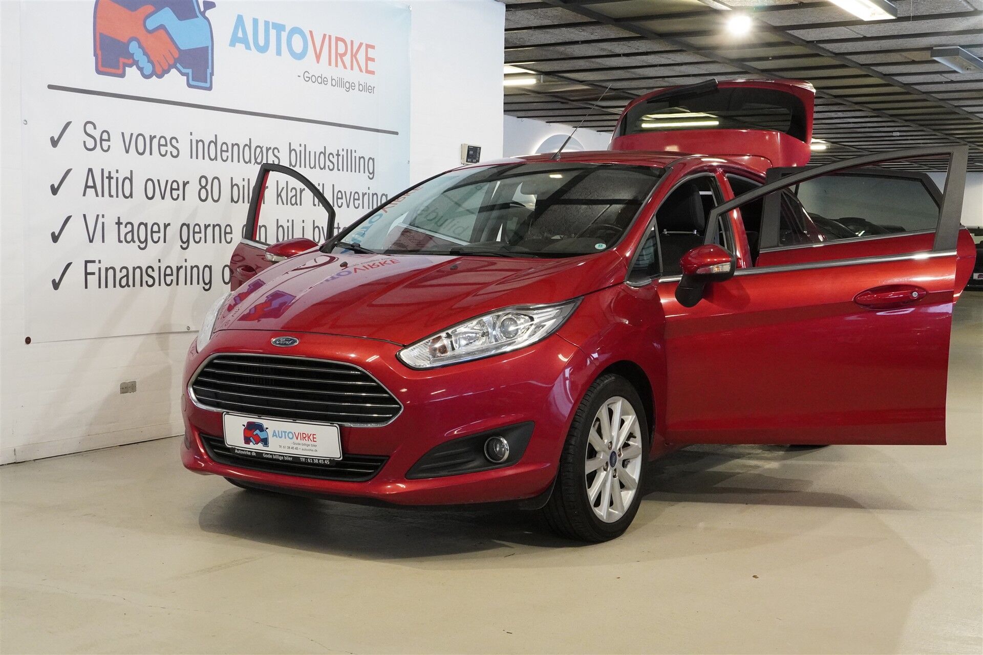 Billede af Ford Fiesta 1,0 EcoBoost Titanium Start/Stop 125HK 5d