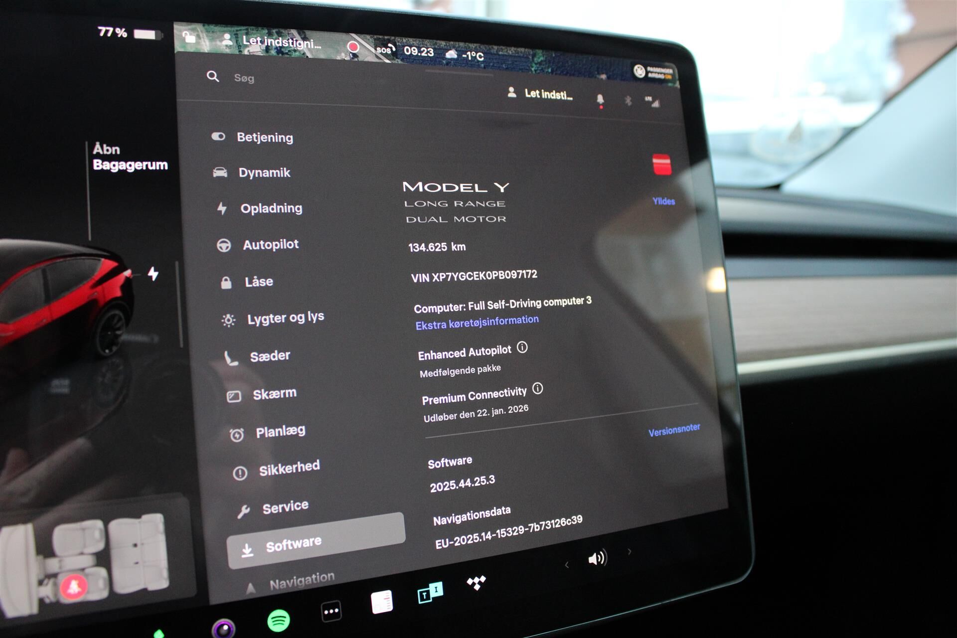 Billede af Tesla Model Y EL Long Range AWD 514HK 5d Aut.