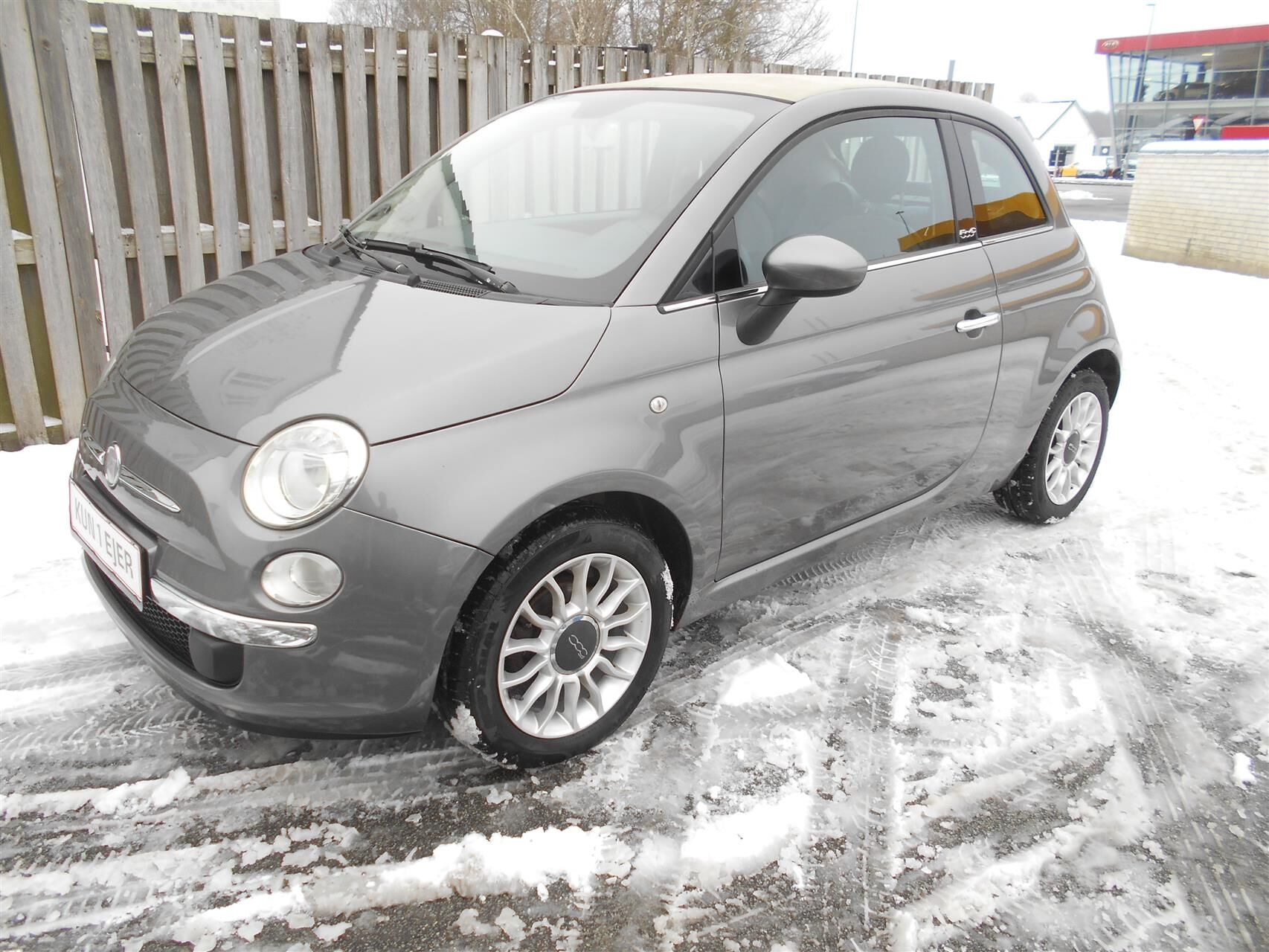 Billede af Fiat 500C 1,2 Lounge 69HK Cabr.