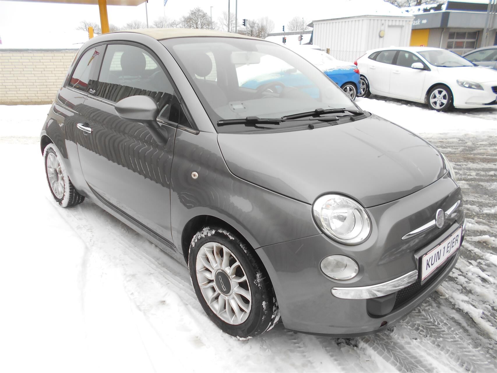Billede af Fiat 500C 1,2 Lounge 69HK Cabr.
