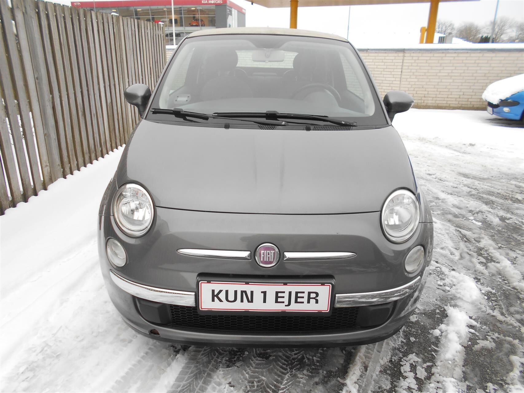 Billede af Fiat 500C 1,2 Lounge 69HK Cabr.